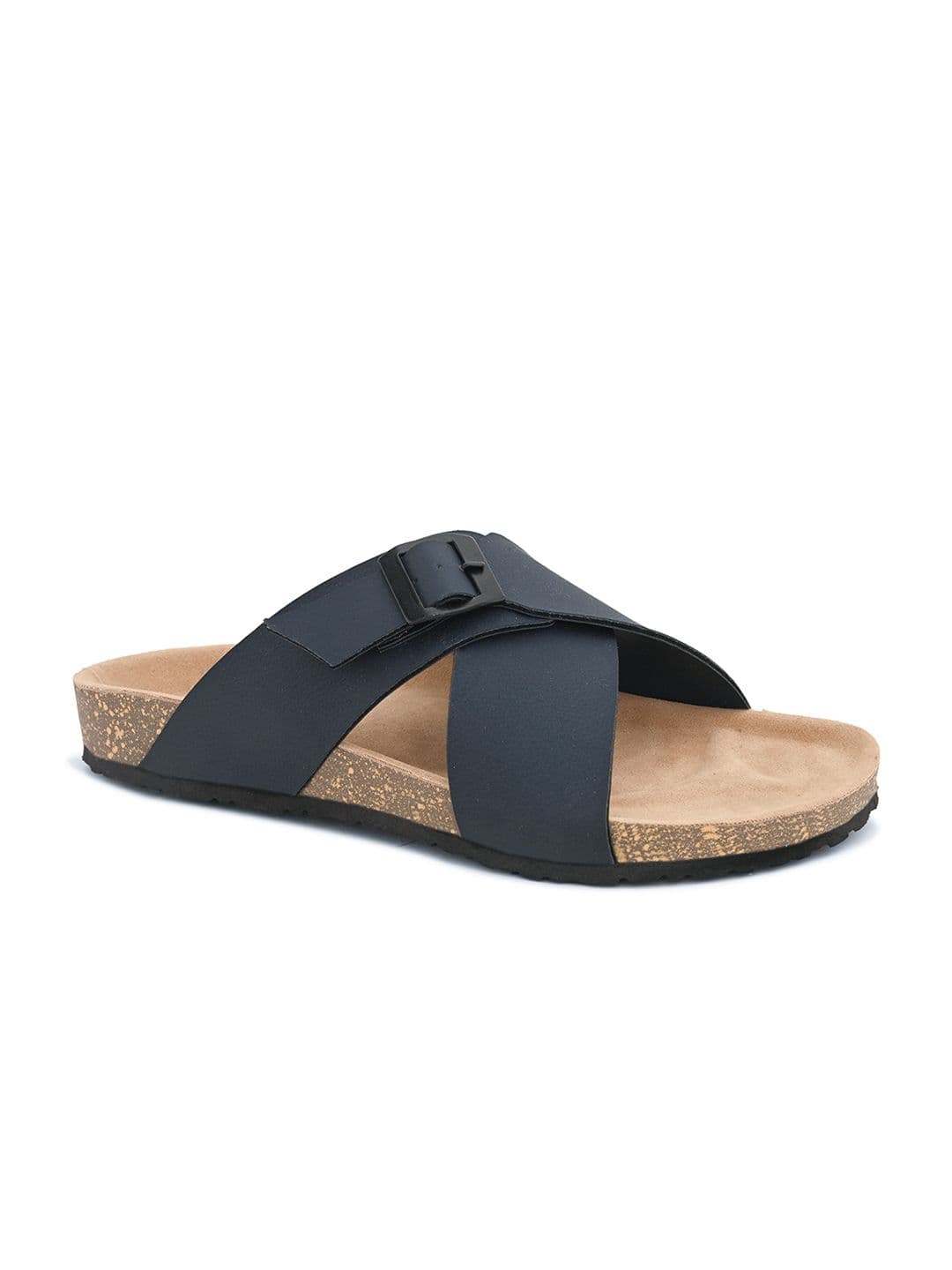 HERE&NOW Men Leather Comfort Sandals thumbnail 5