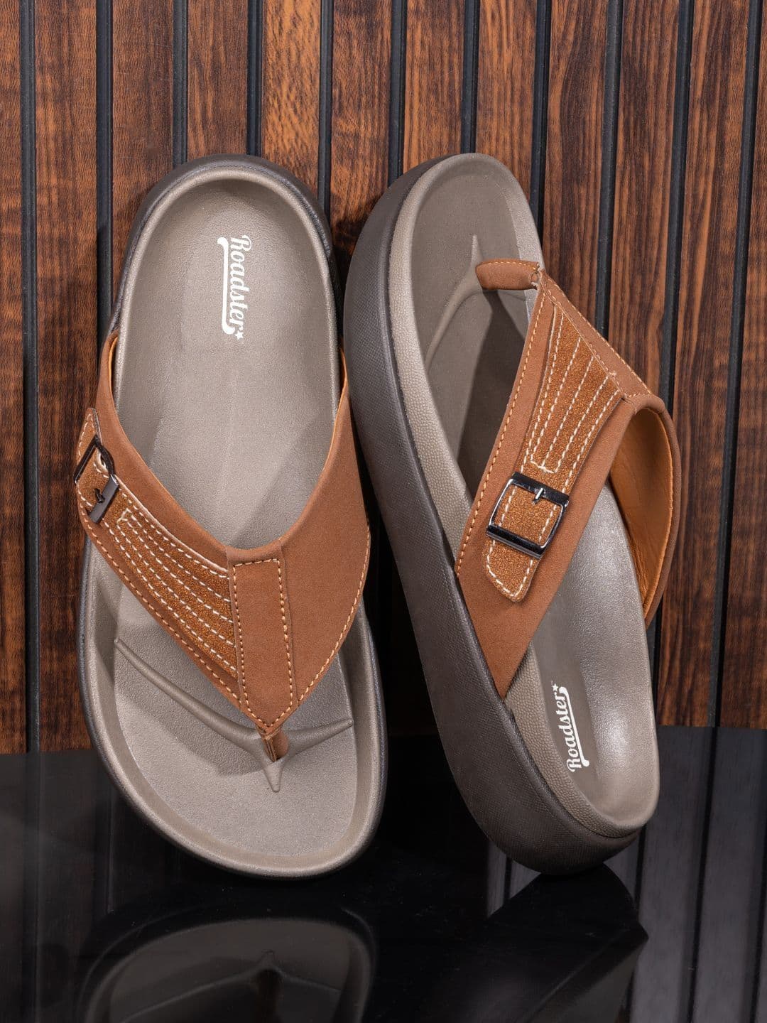 The Roadster Lifestyle Co Men Slip-On Comfort Sandals - view 1