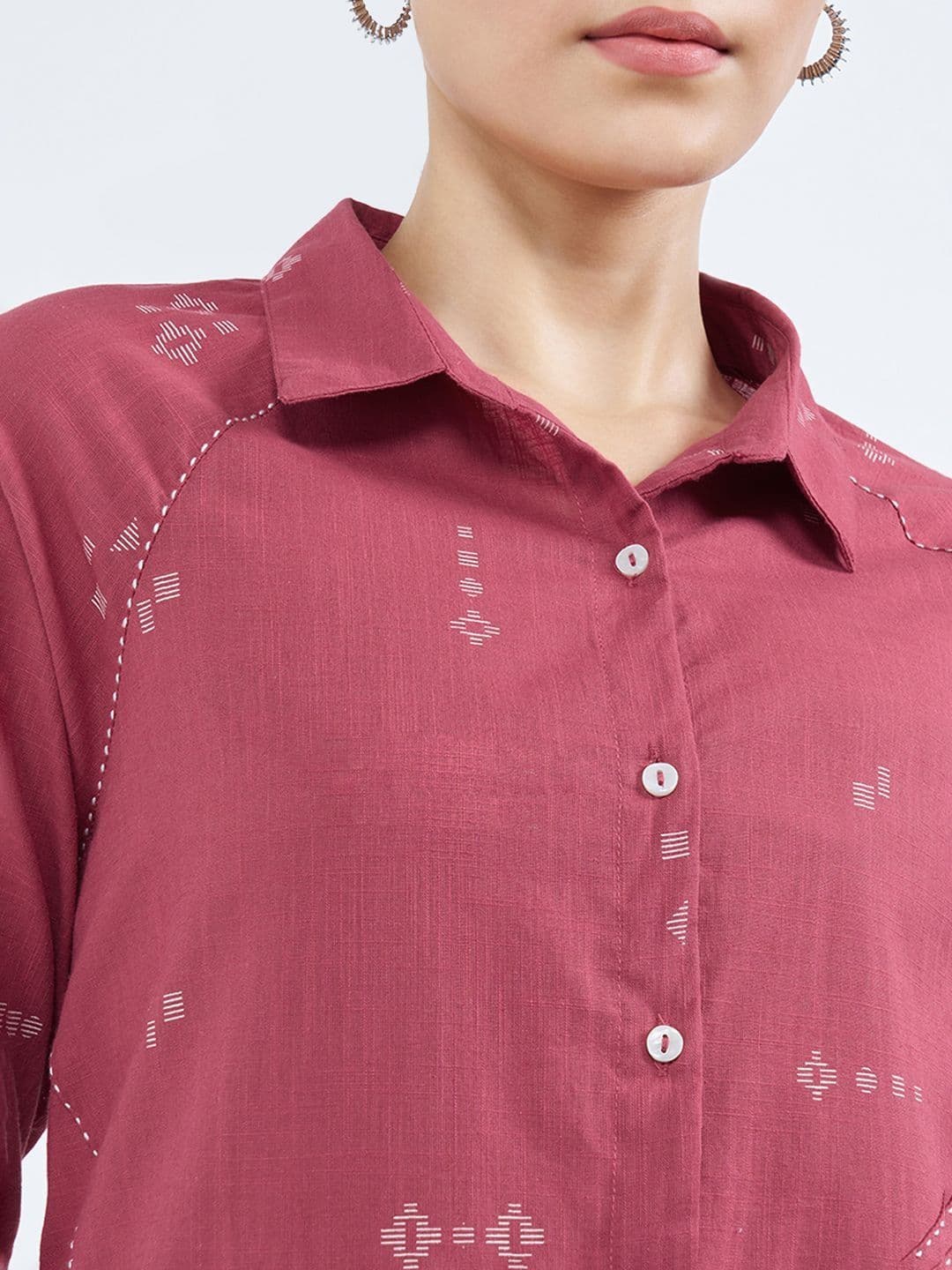 RANGMANCH BY PANTALOONS Women Geometric Printed Kurta thumbnail 2