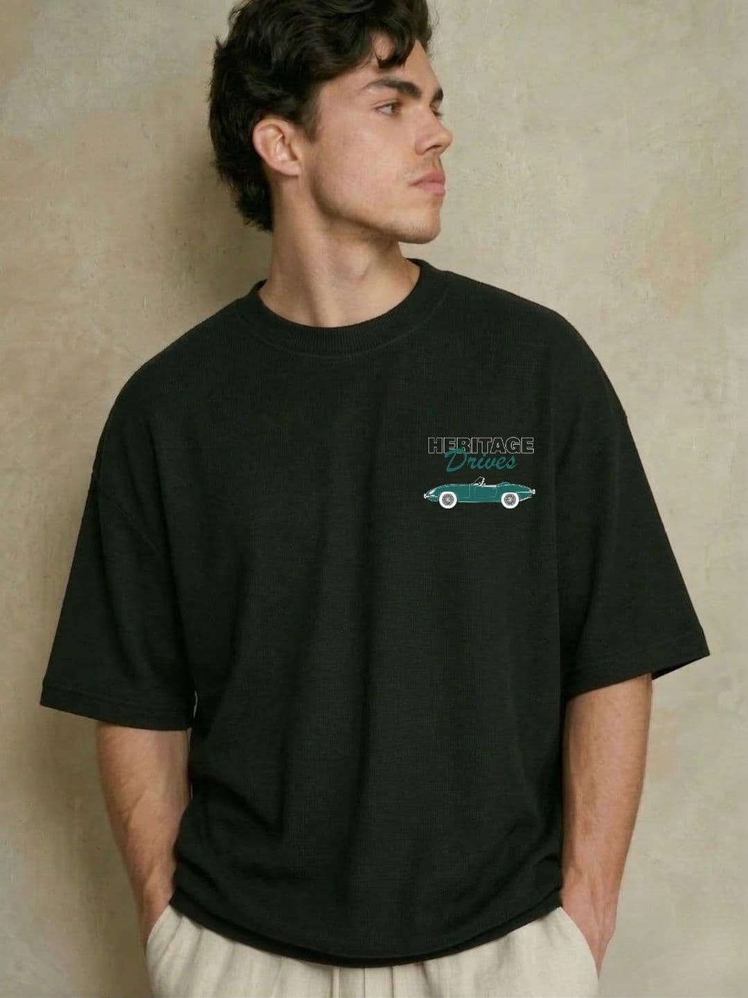 R.Code by The Roadster Life Co. Men Printed T-shirt - view 1