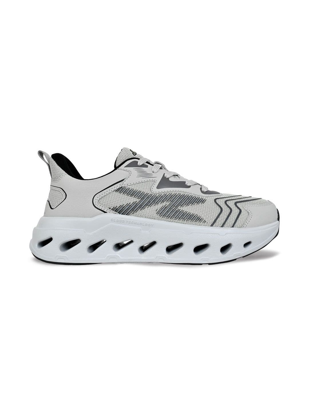 Allen Cooper Men Mesh Walking Non-Marking Shoes thumbnail 4
