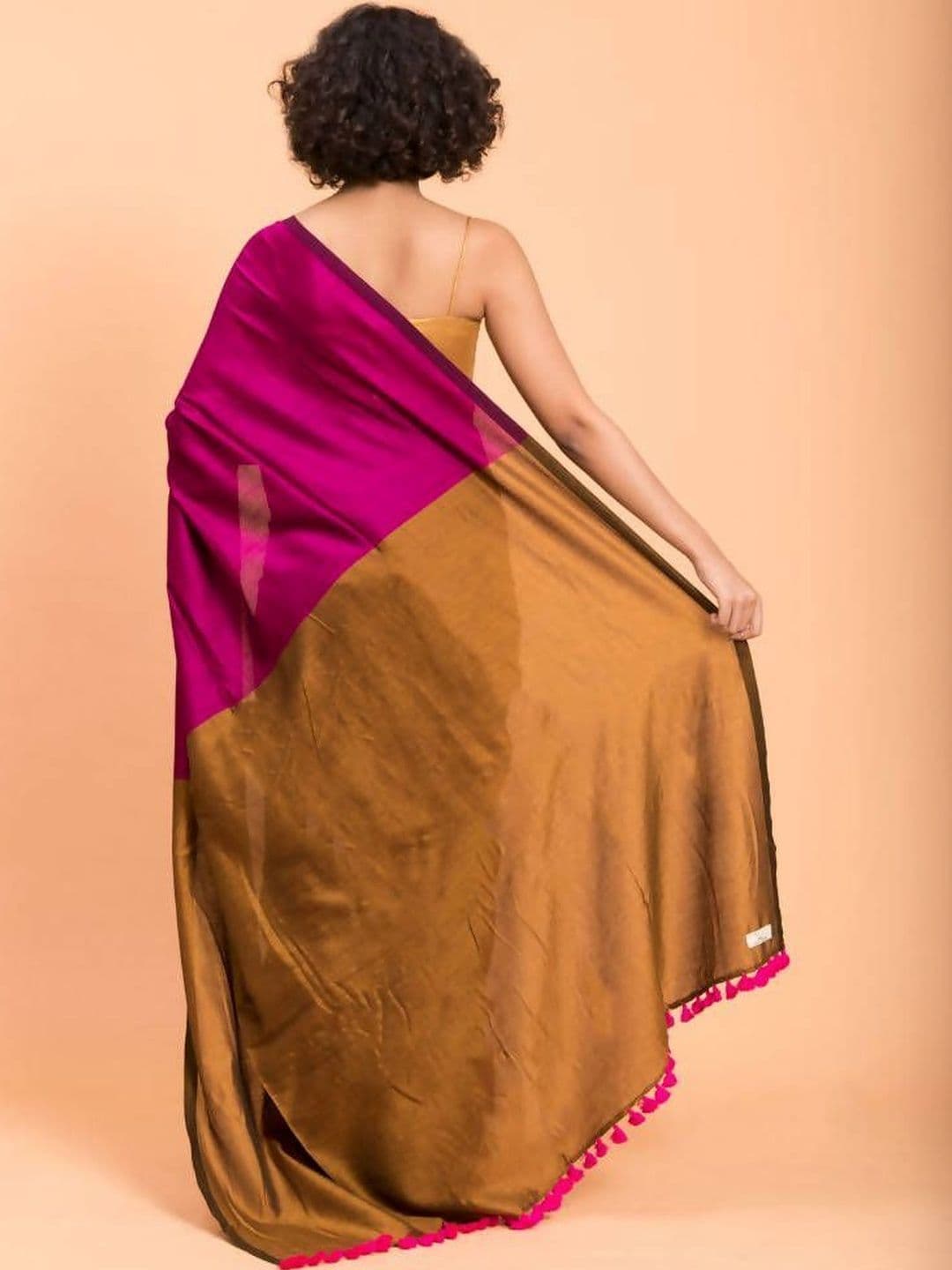 all about you Handloom Khadi Saree thumbnail 2