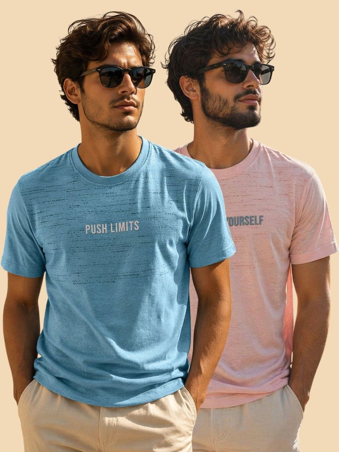 Force NXT Men Typography Printed T-shirt - view 1