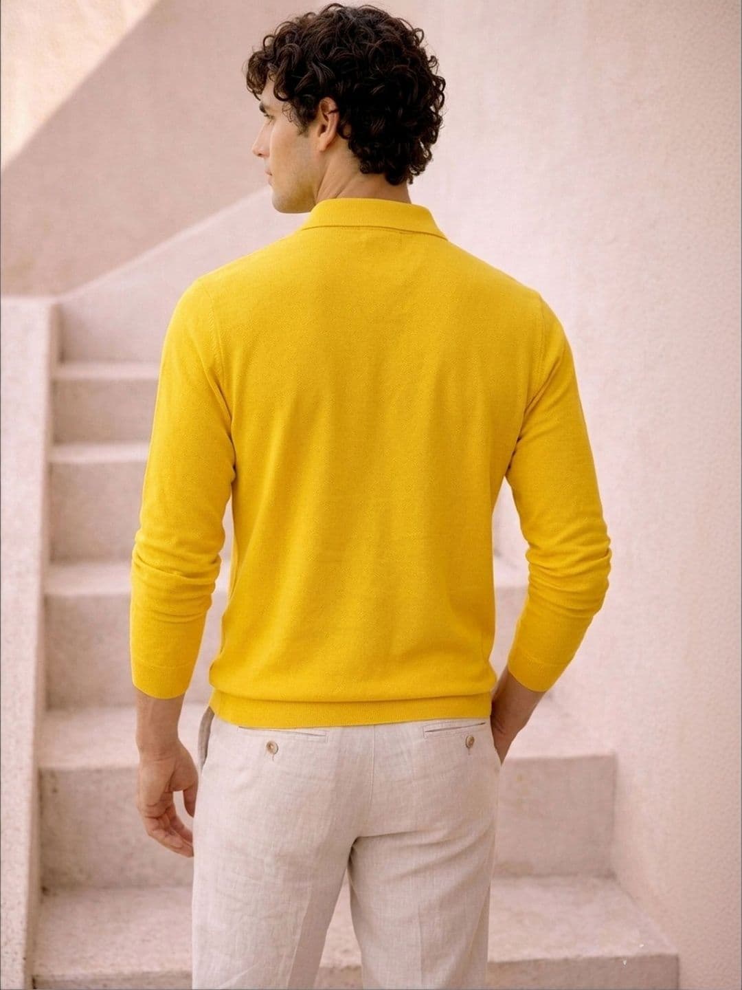 Mast & Harbour Men Polo Collar T-shirt thumbnail 4