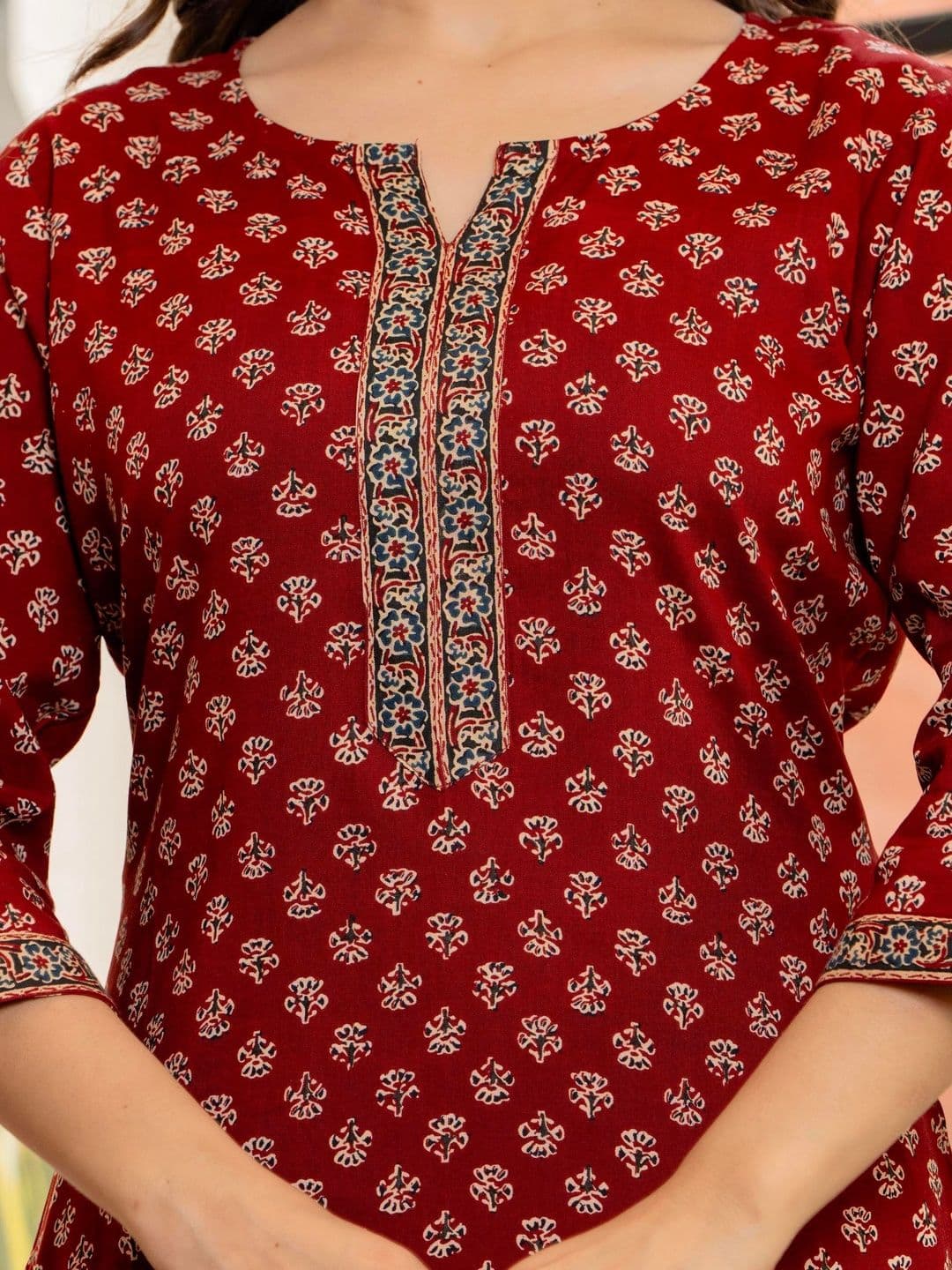 KALINI Women Ethnic Motifs Printed Kurta thumbnail 7