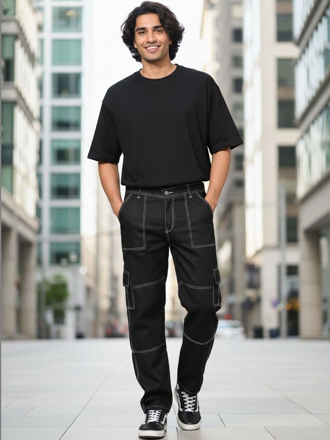 Kook N Keech Men Classic Regular Fit Mid-Rise Stretchable Jeans - view 1