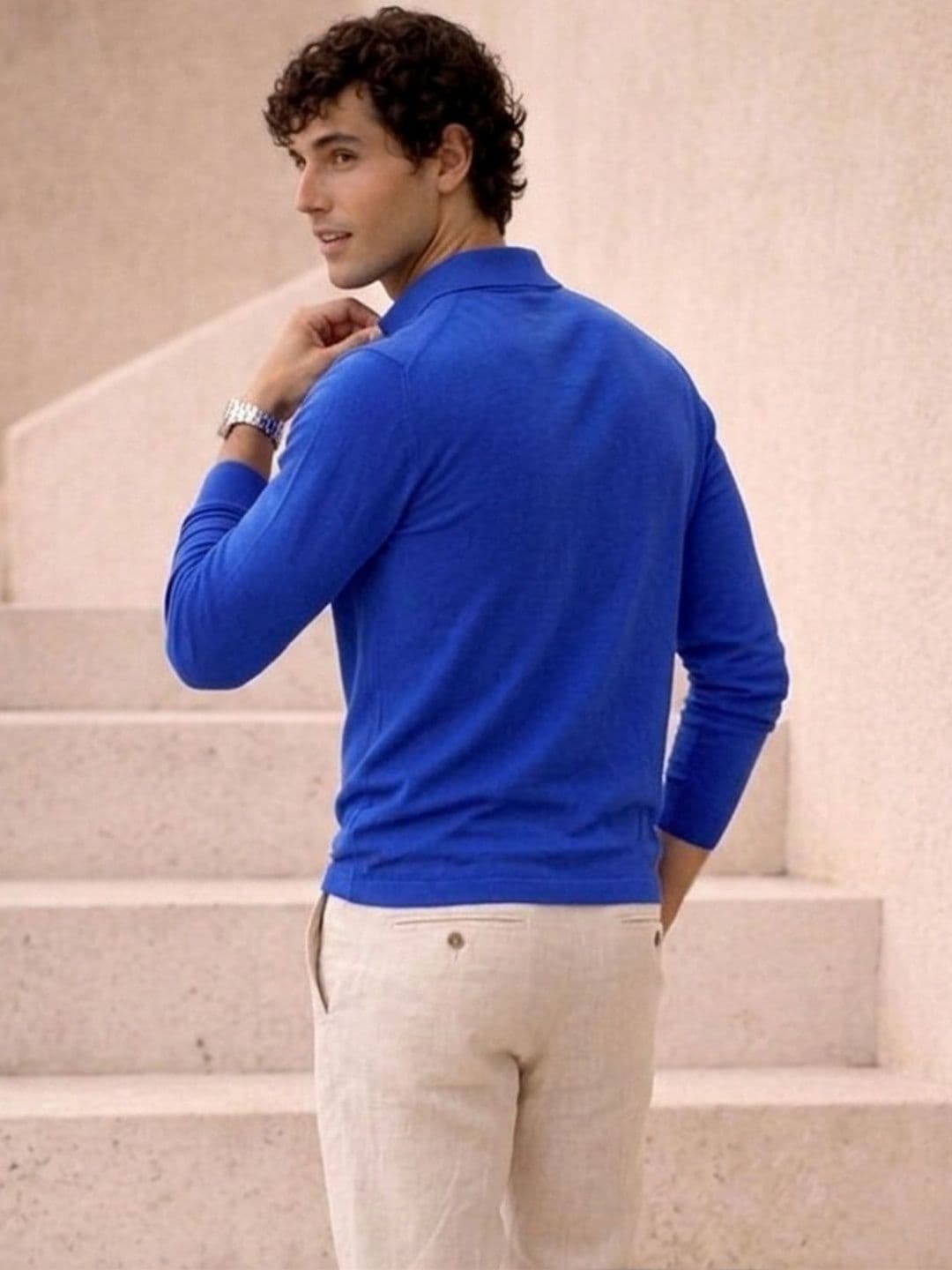Mast & Harbour Men Polo Collar T-shirt thumbnail 5