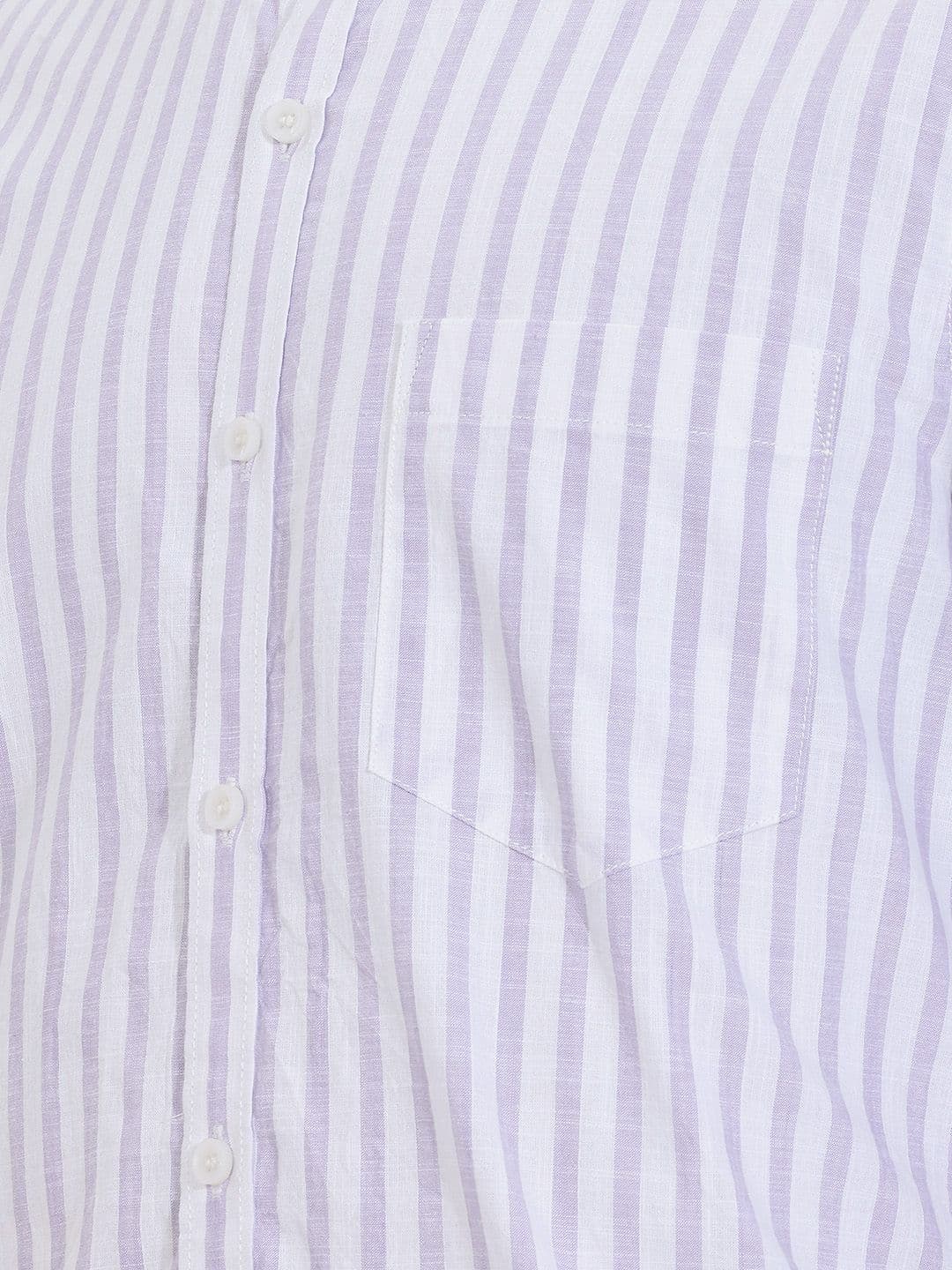 Mast & Harbour Striped Pure Cotton Casual Shirt thumbnail 5