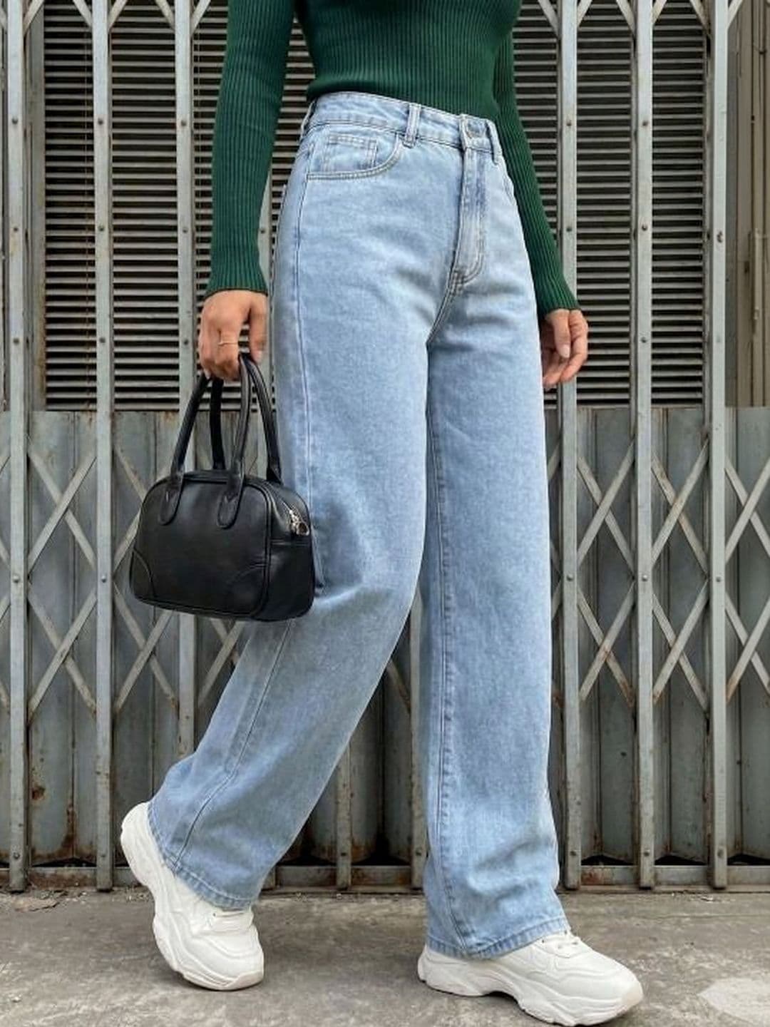 COY Women Comfort Relaxed Fit Mid-Rise Light Fade Jeans thumbnail 3