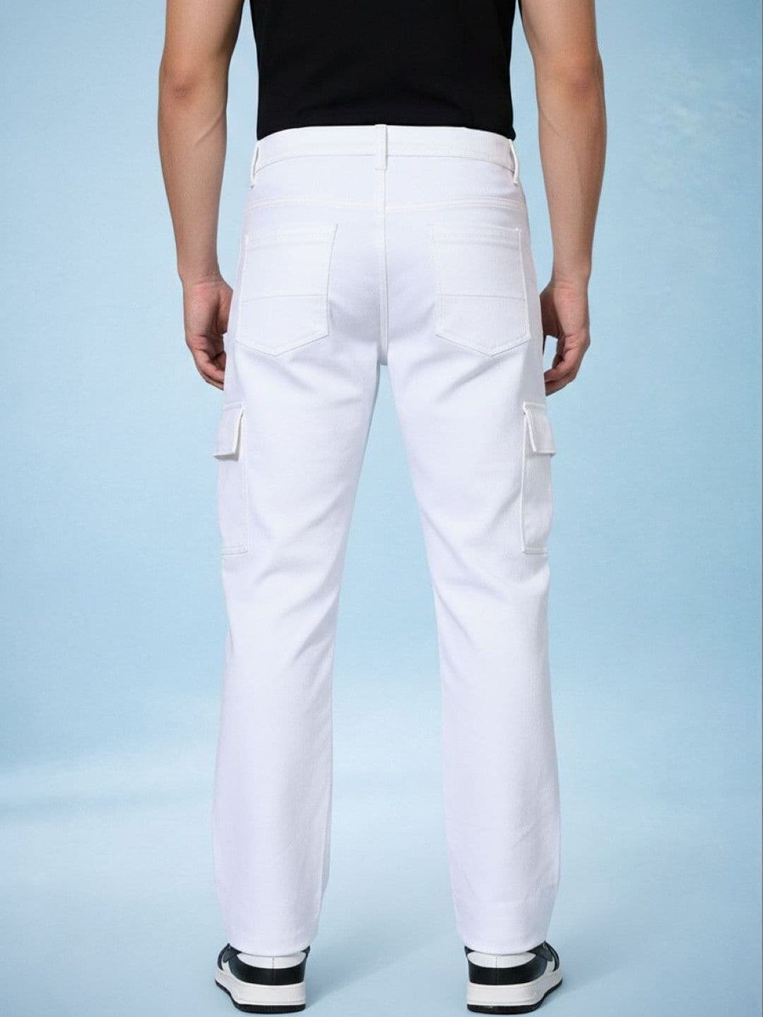 Kook N Keech Men Classic Relaxed Fit Mid-Rise Stretchable Jeans thumbnail 3