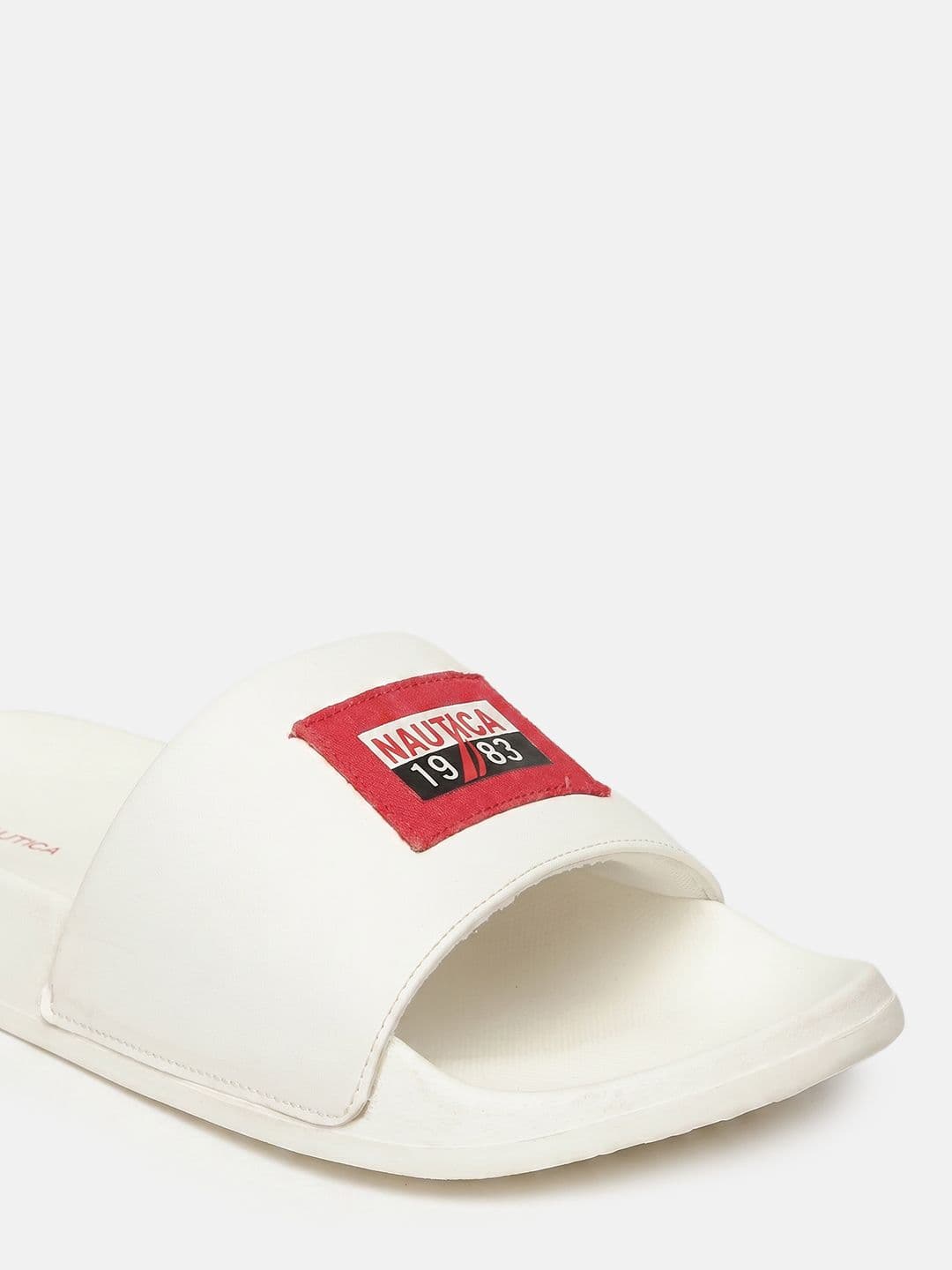 Nautica Men Brand Logo Printed Sliders thumbnail 4