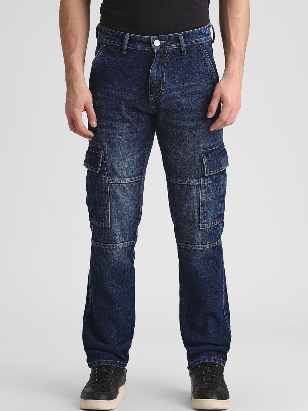 Klub Fox Men Straight Fit Cargos Jeans thumbnail 6