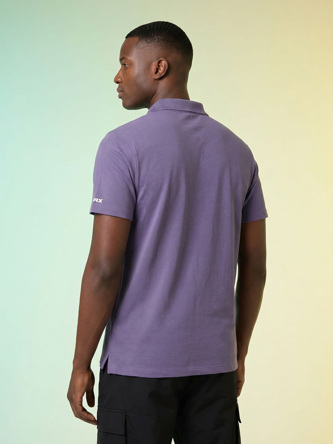 HRX by Hrithik Roshan Polo Collar T-shirt thumbnail 2