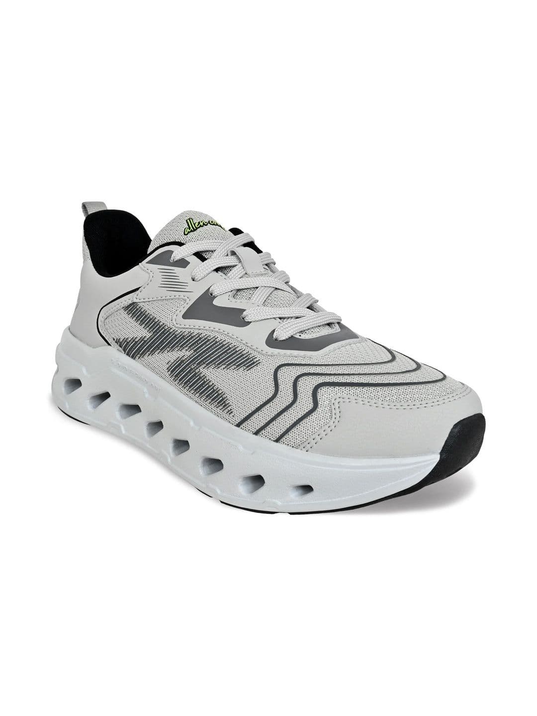 Allen Cooper Men Mesh Walking Non-Marking Shoes - view 1