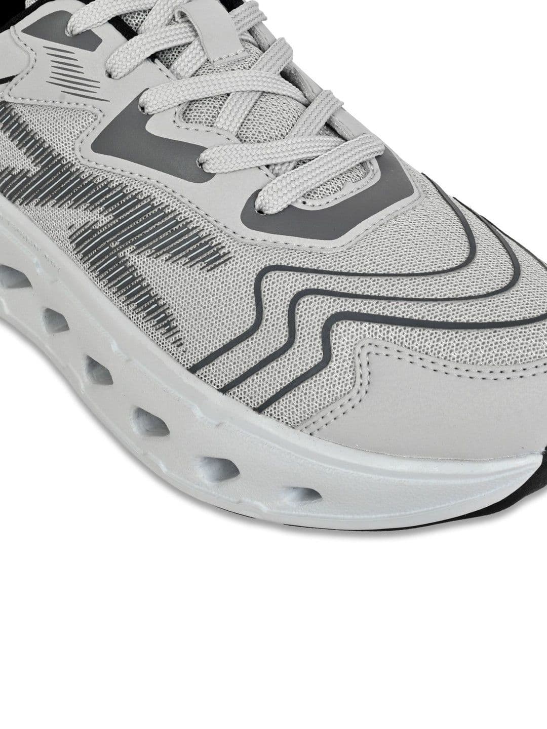 Allen Cooper Men Mesh Walking Non-Marking Shoes thumbnail 3