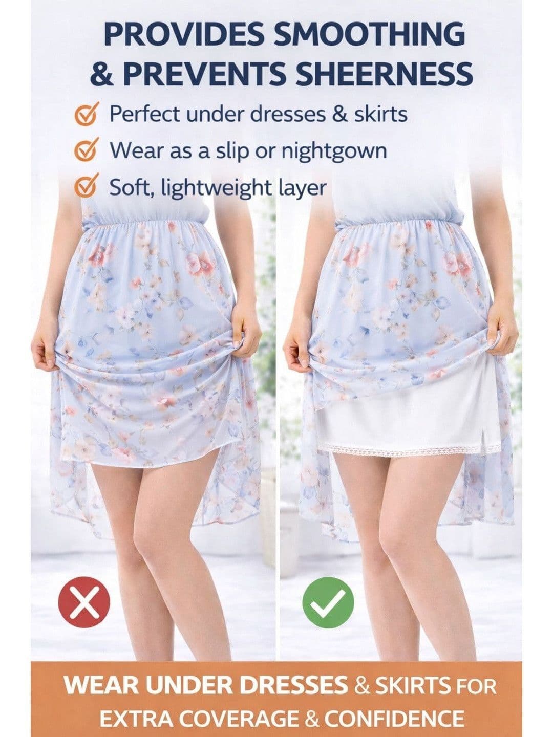 MYBODY Cotton Side Slit Mini A-Line Skirt thumbnail 6