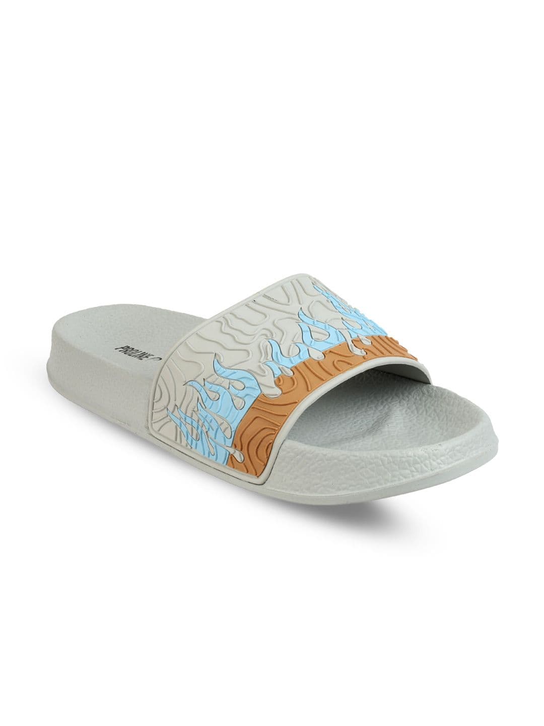Proline Men Self Design Casual Sliders thumbnail 3