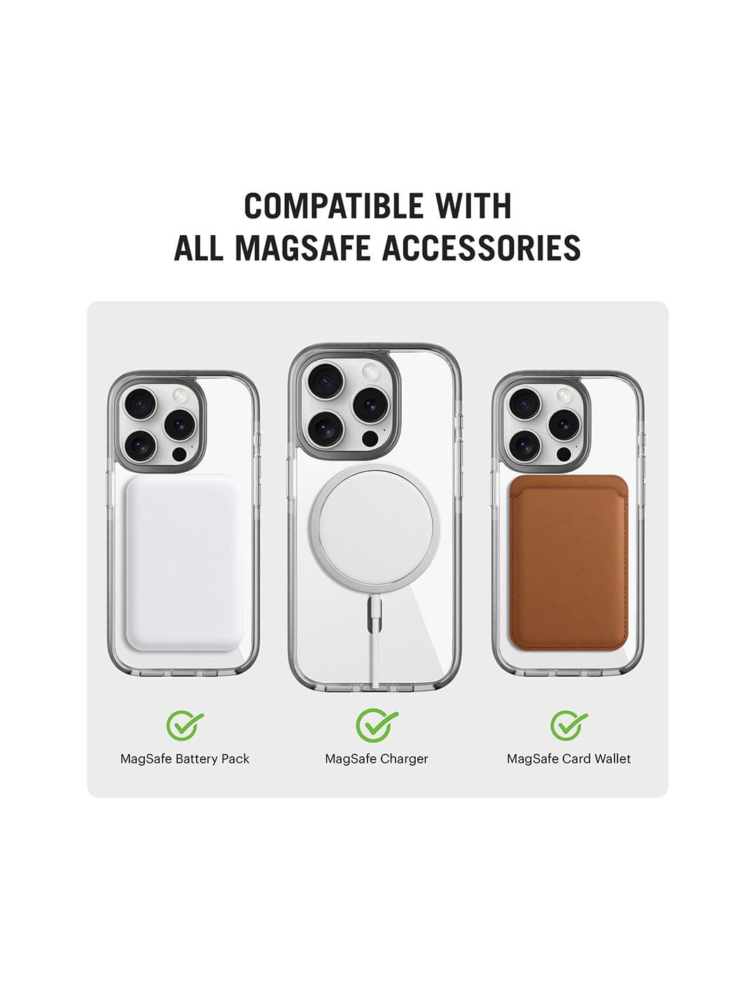 DailyObjects Stride 3.0 Clear MagSafe Phone Case Cover For iPhone 13 Pro thumbnail 5