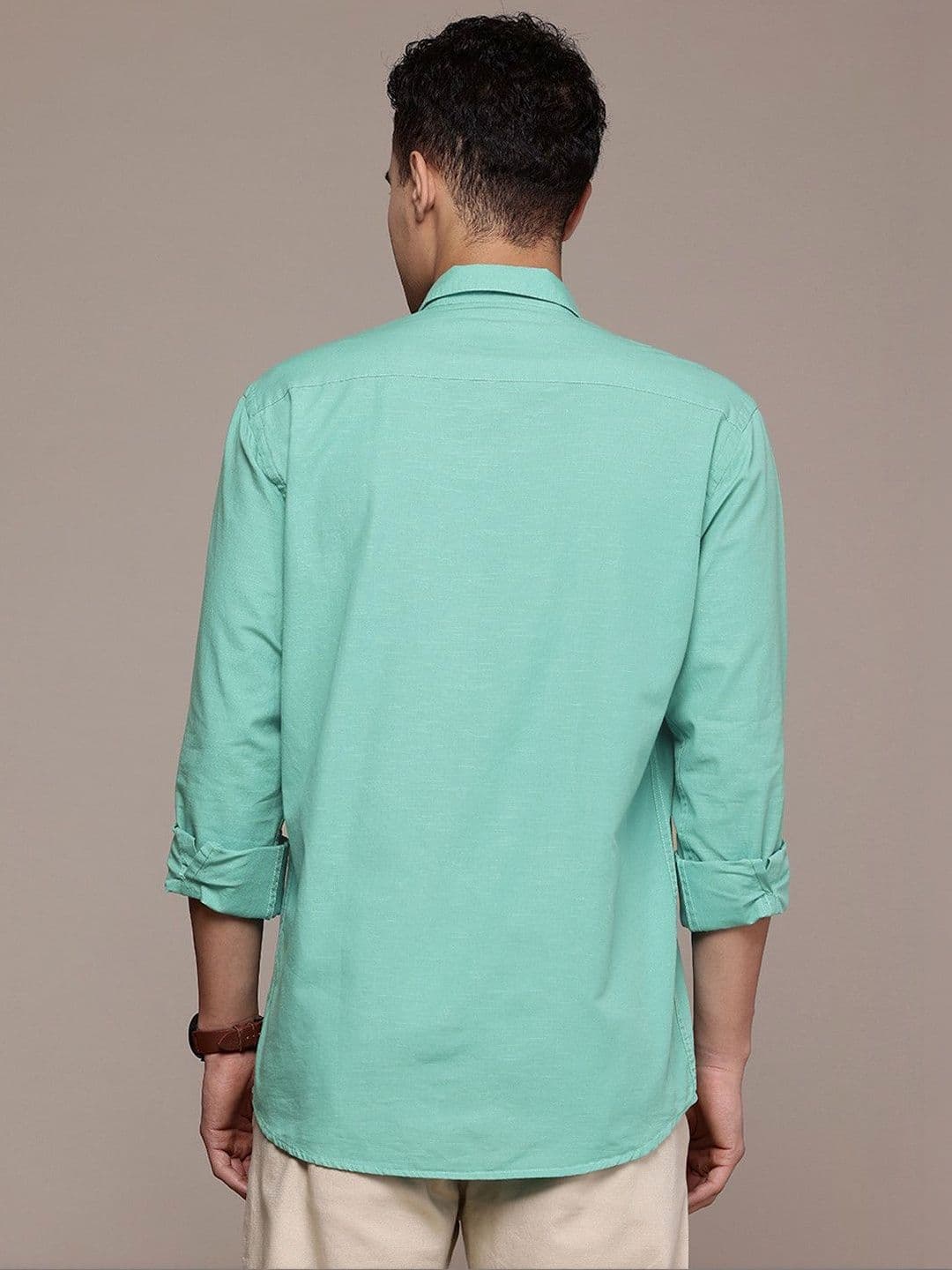 BS BLUE SQUAD Cotton Linen Casual Shirt thumbnail 6