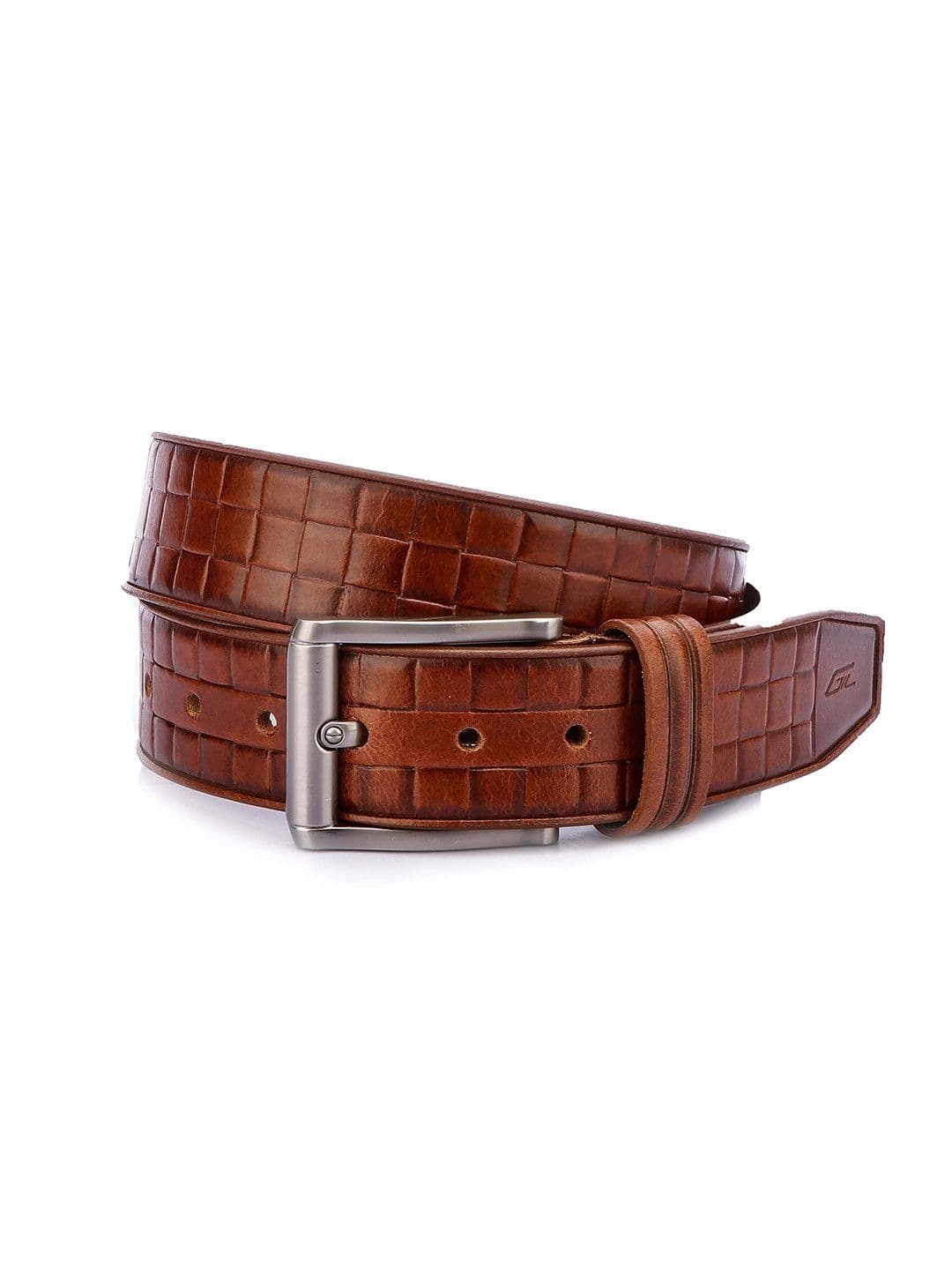 GIL Men Textured Leather Belt thumbnail 3