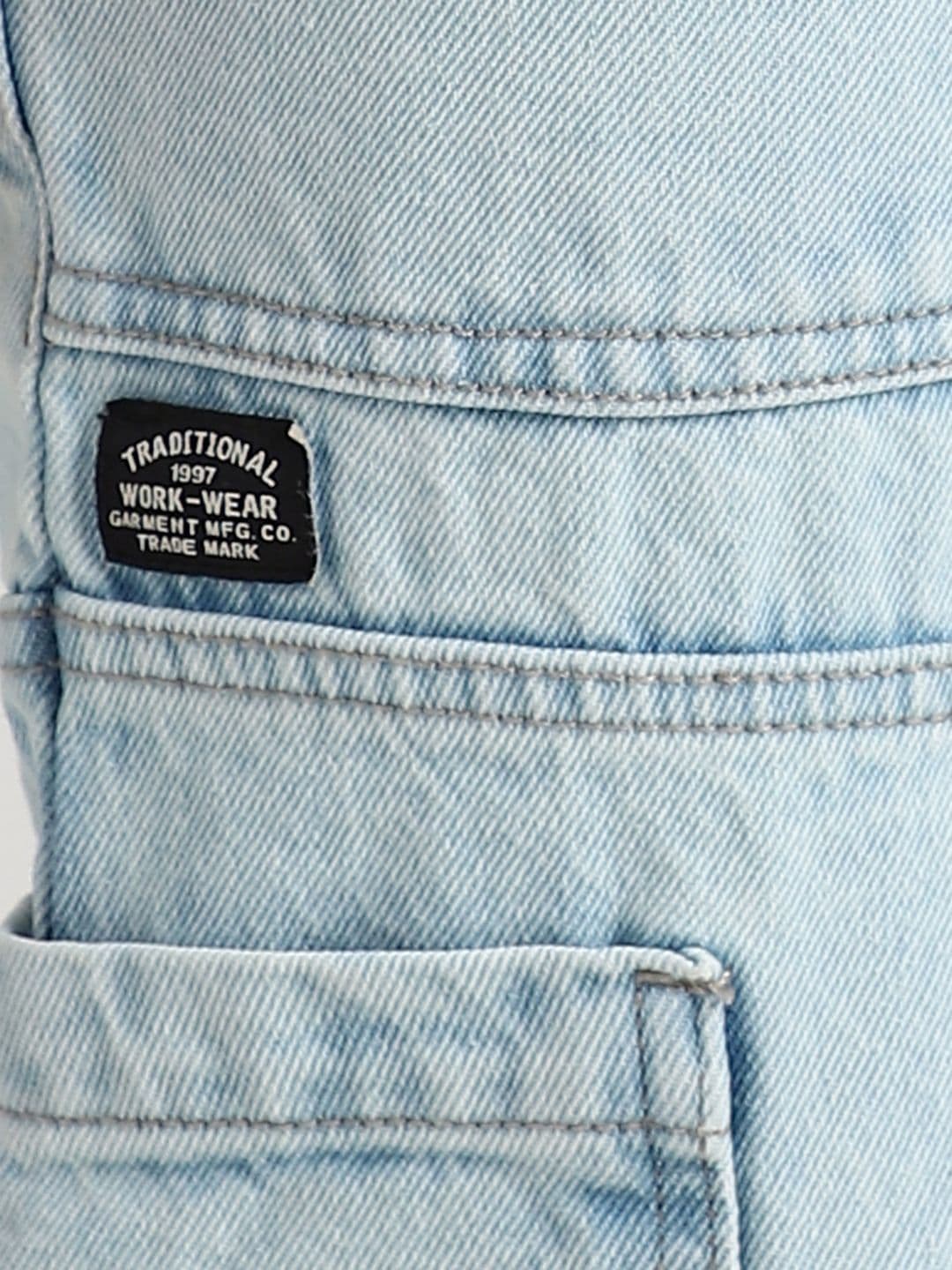 Klub Fox Men Straight Fit Cargos Jeans thumbnail 2