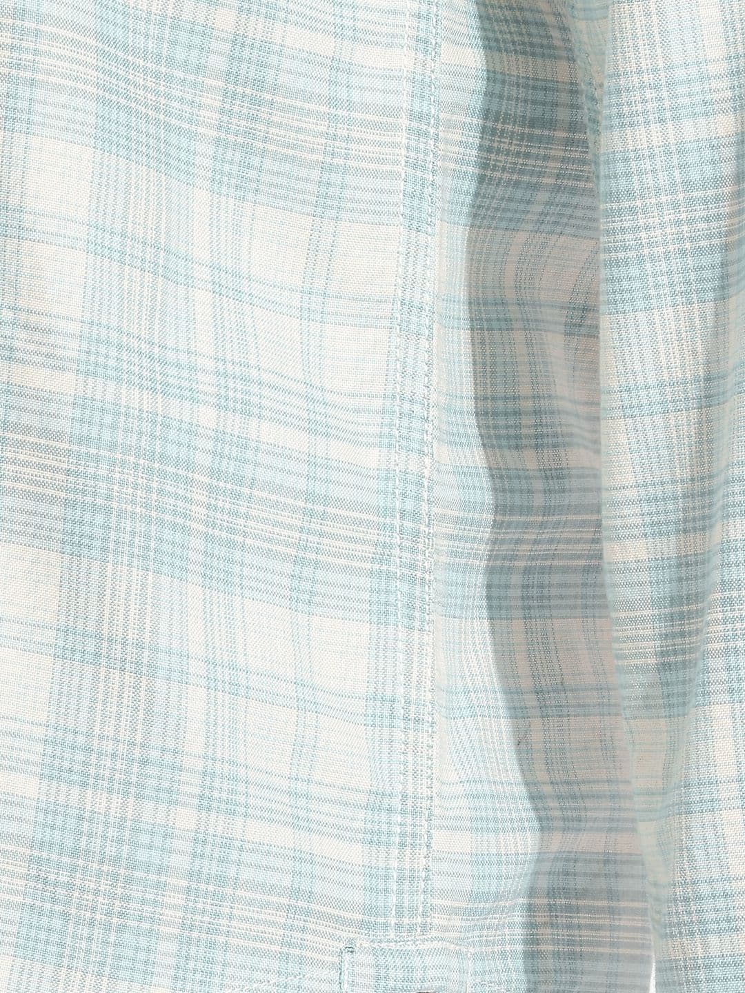 Mast & Harbour Checked Pure Cotton Casual Shirt thumbnail 5
