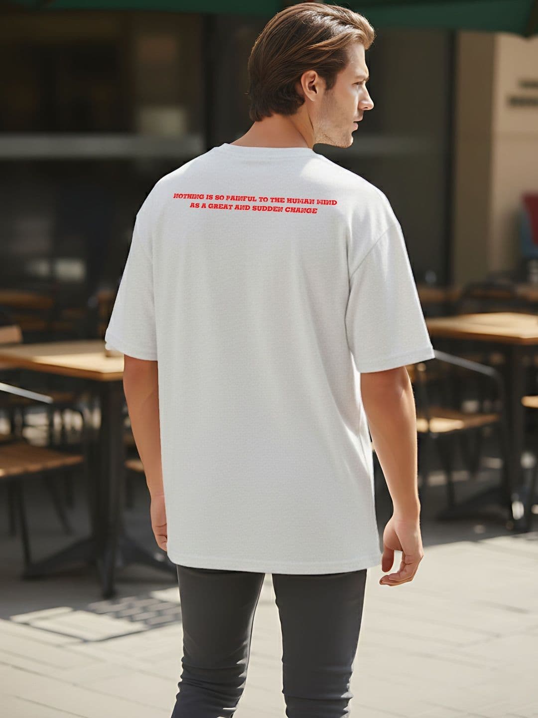 Kook N Keech Men Typography Printed Drop-Shoulder Sleeves T-shirt thumbnail 4