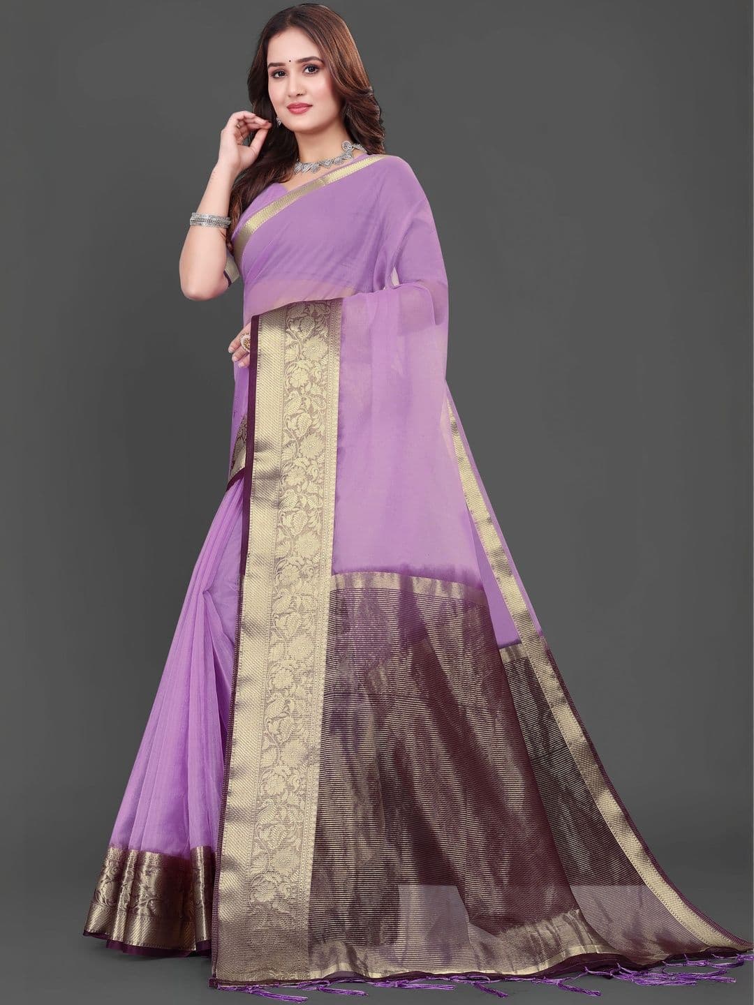 KOTHARI SBT Woven Design Zari Organza Handloom Patola Saree thumbnail 6