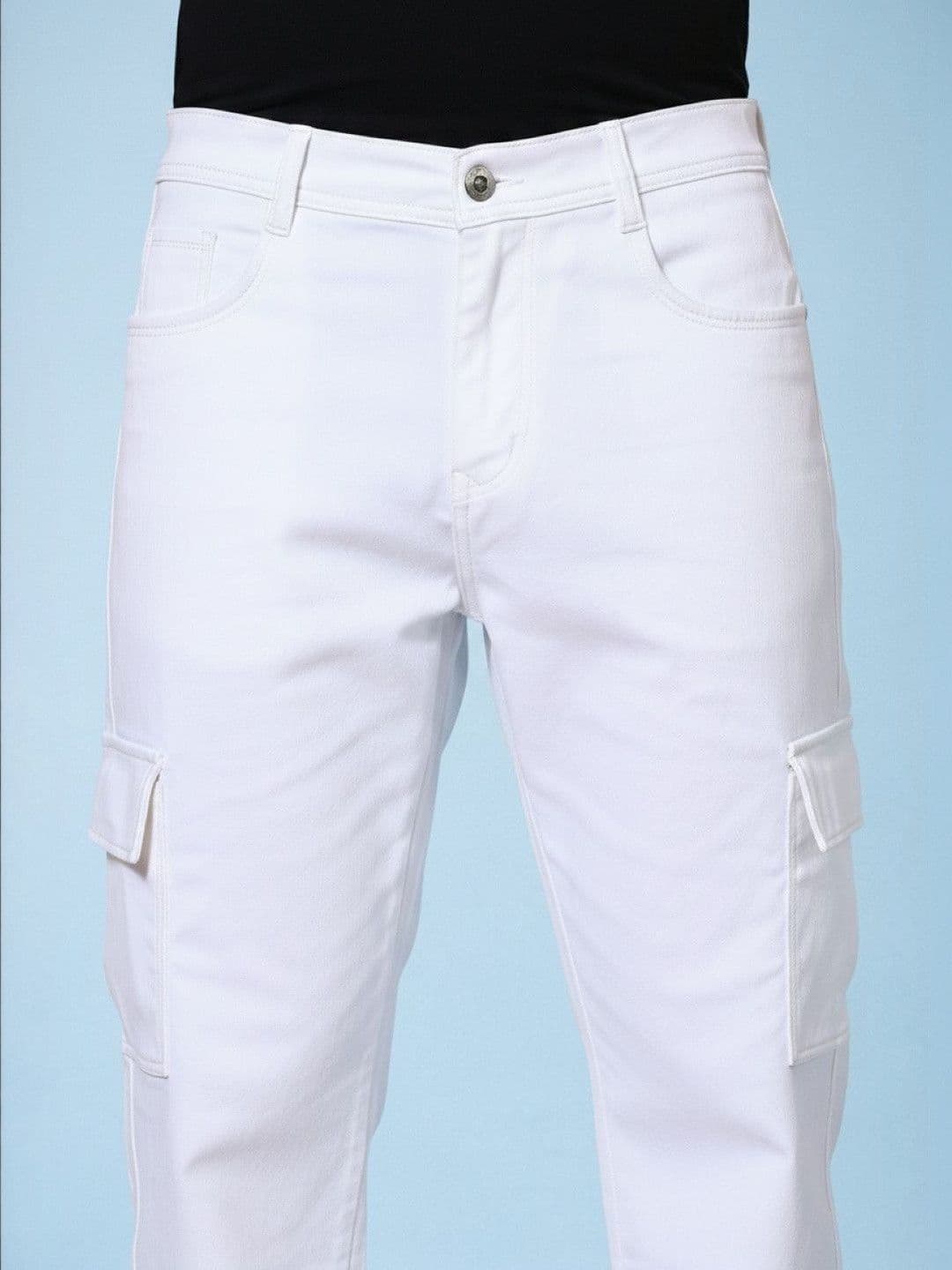 Kook N Keech Men Classic Relaxed Fit Mid-Rise Stretchable Jeans thumbnail 2