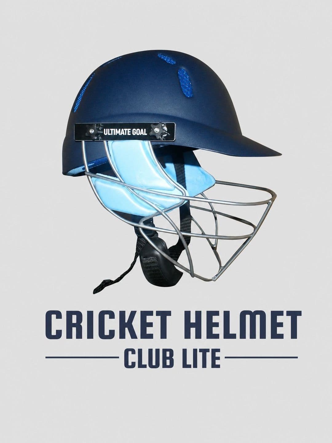 UG SPORTS Club Lite Series Full Face Scratch Resistant Cricket Helmet thumbnail 5