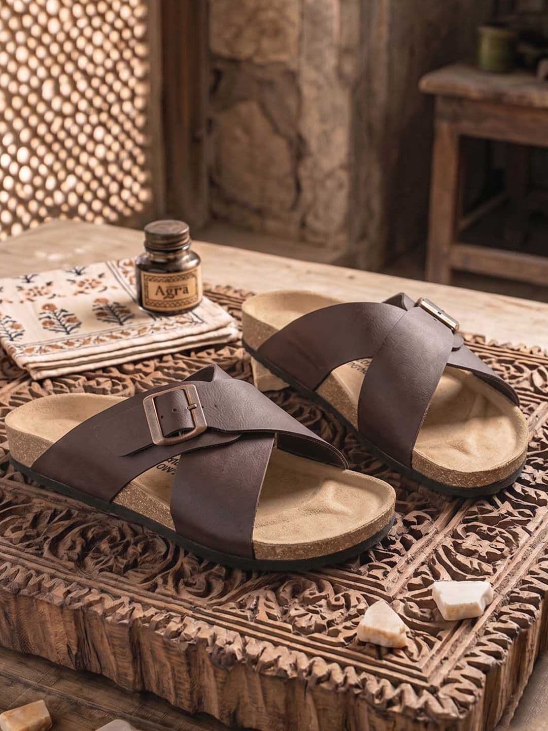 HERE&NOW Men Comfort Sandals With Buckle - view 1