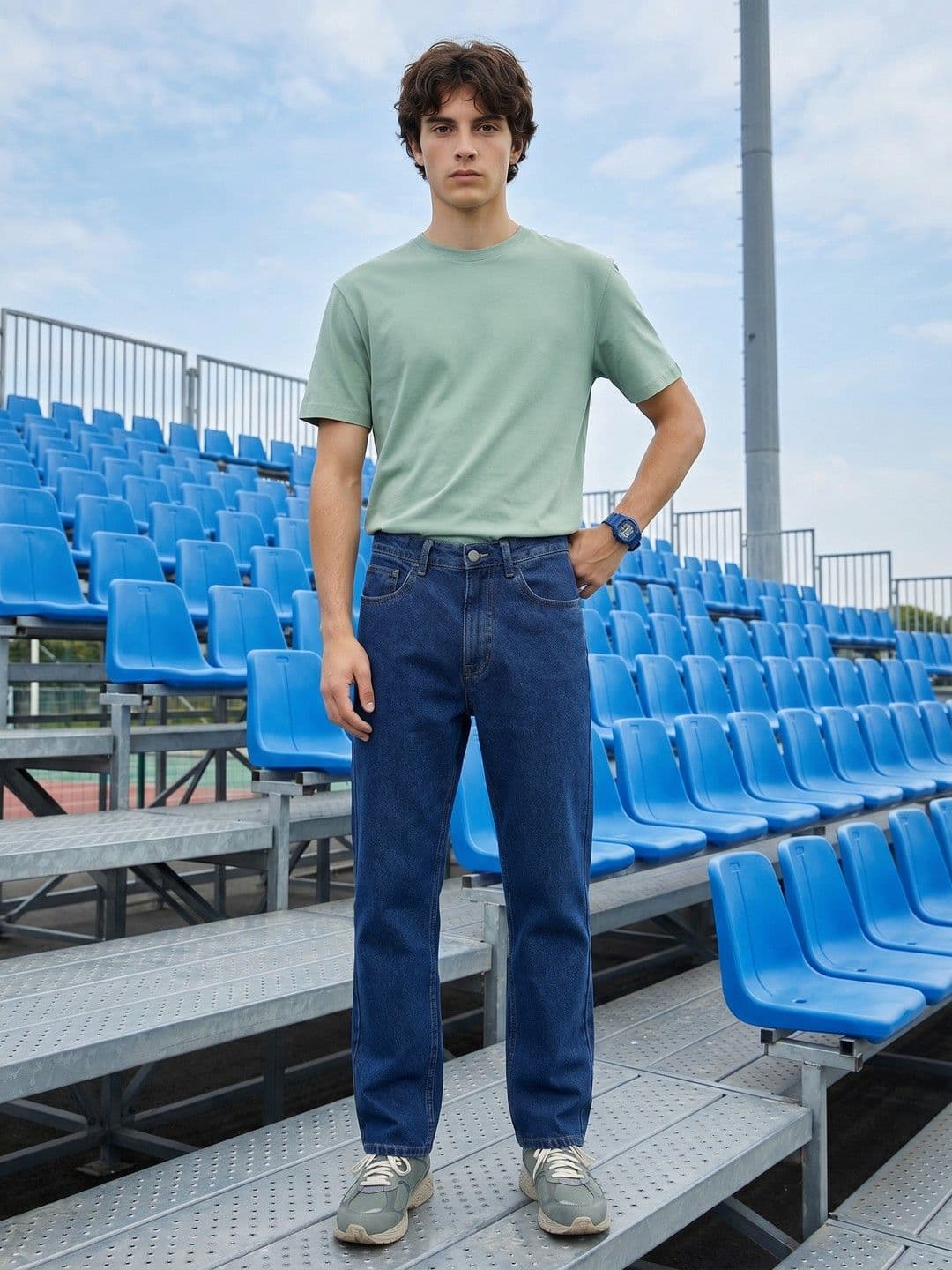 Aeropostale Men Regular Fit Stretchable Jeans - view 1