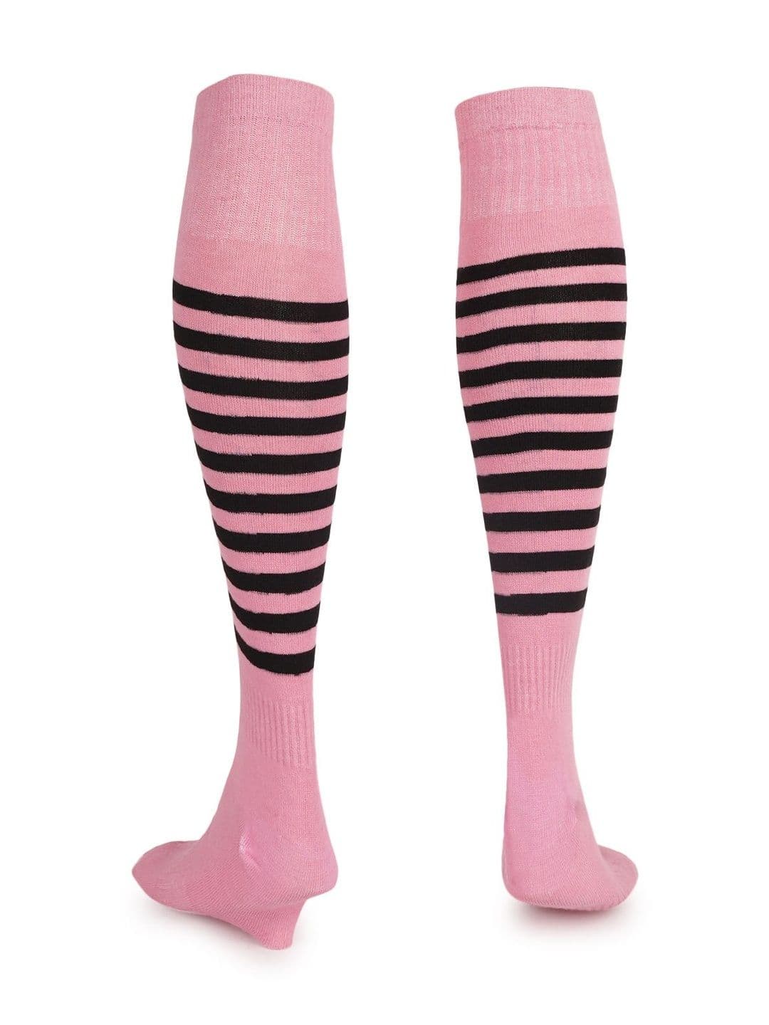 KRAGBUZZ Unisex Cotton Blend Striped Knee Length Socks thumbnail 5