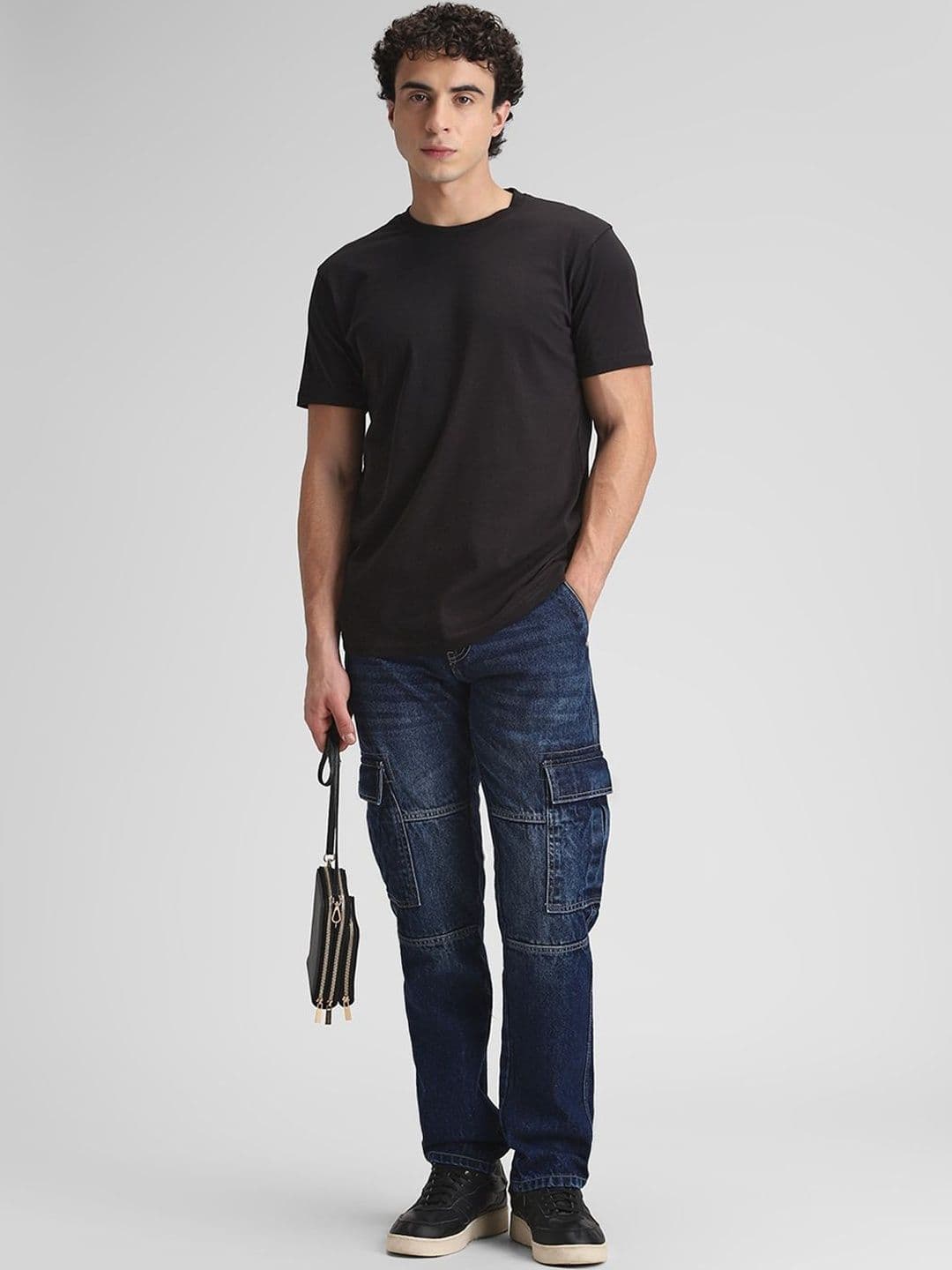 Klub Fox Men Straight Fit Cargos Jeans - view 1