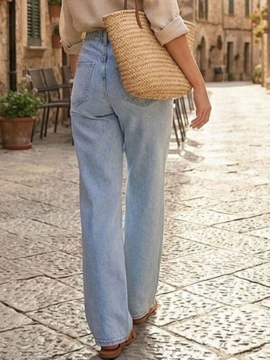 COY Women Comfort Relaxed Fit Mid-Rise Light Fade Jeans thumbnail 2