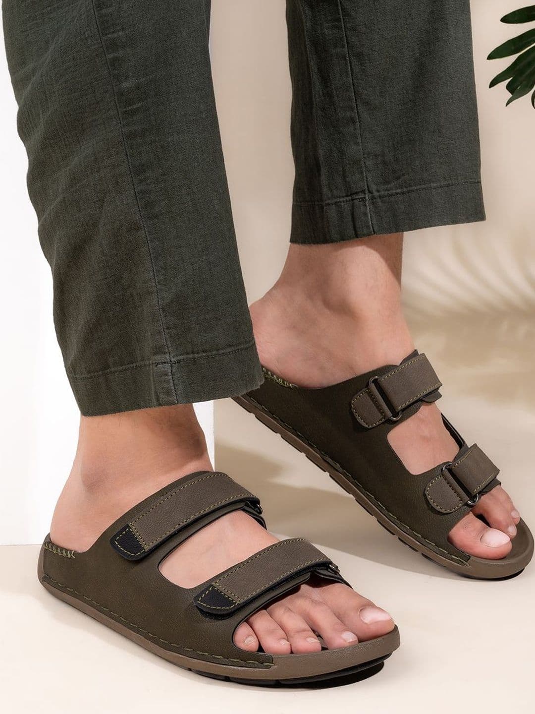 The Roadster Lifestyle Co Men Slip-On Comfort Sandals - view 1