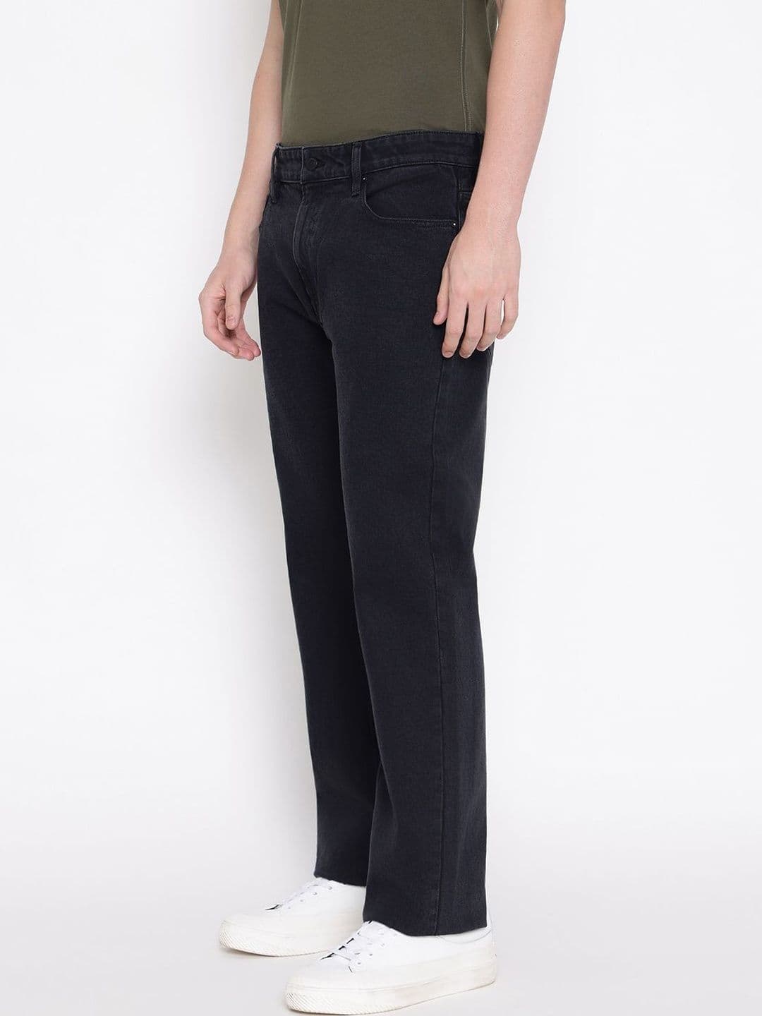 GUESS Men Regular Fit Mid-Rise Light Fade Stretchable Jeans - view 1