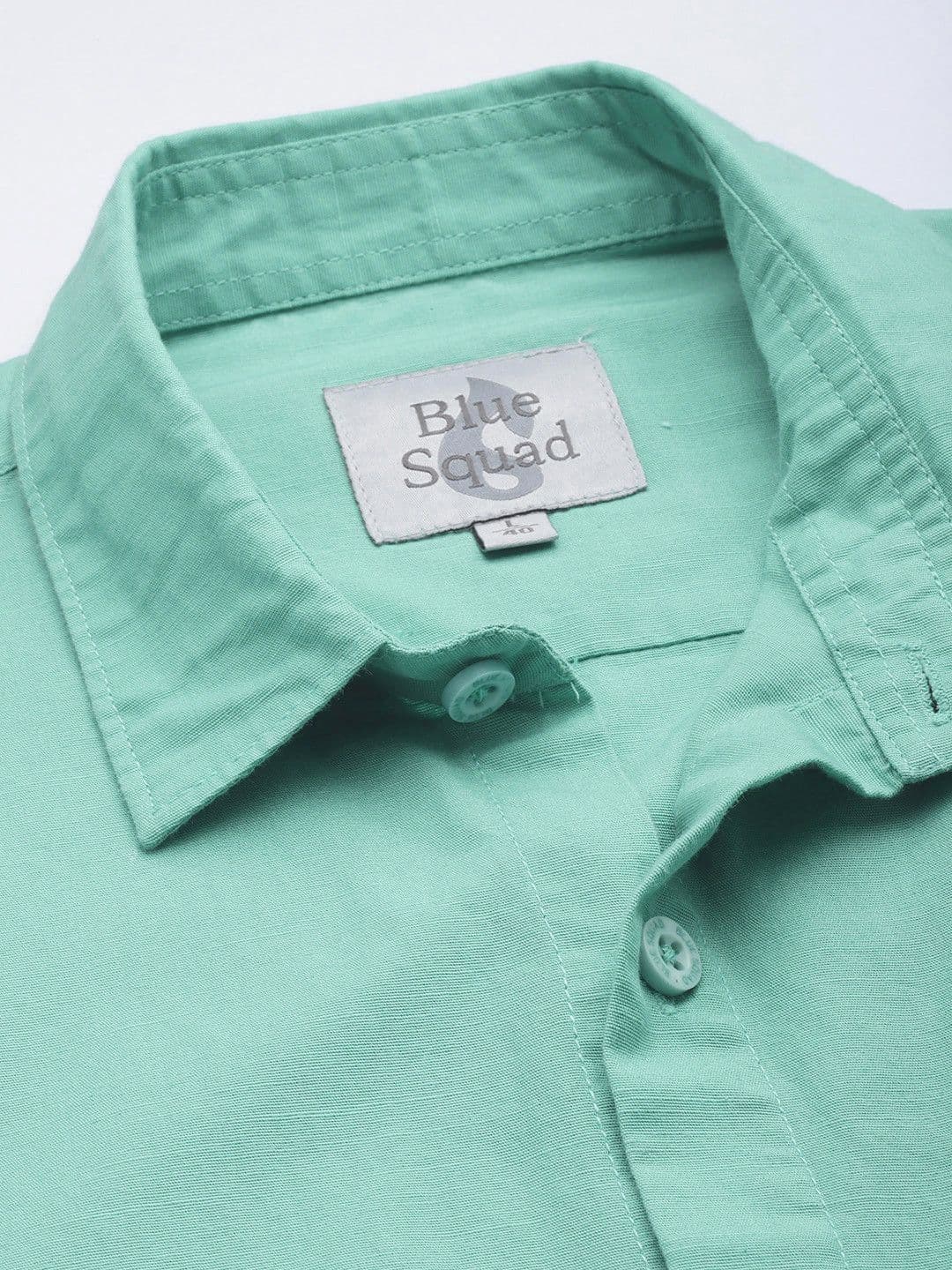 BS BLUE SQUAD Cotton Linen Casual Shirt thumbnail 4
