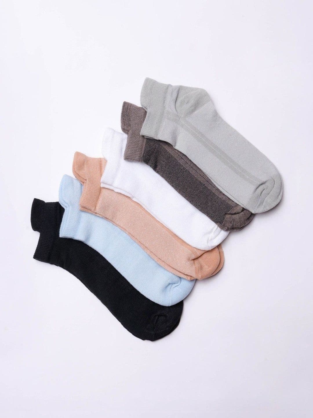 Sloxie Men Pack of 6 Cotton Assorted Socks - view 1