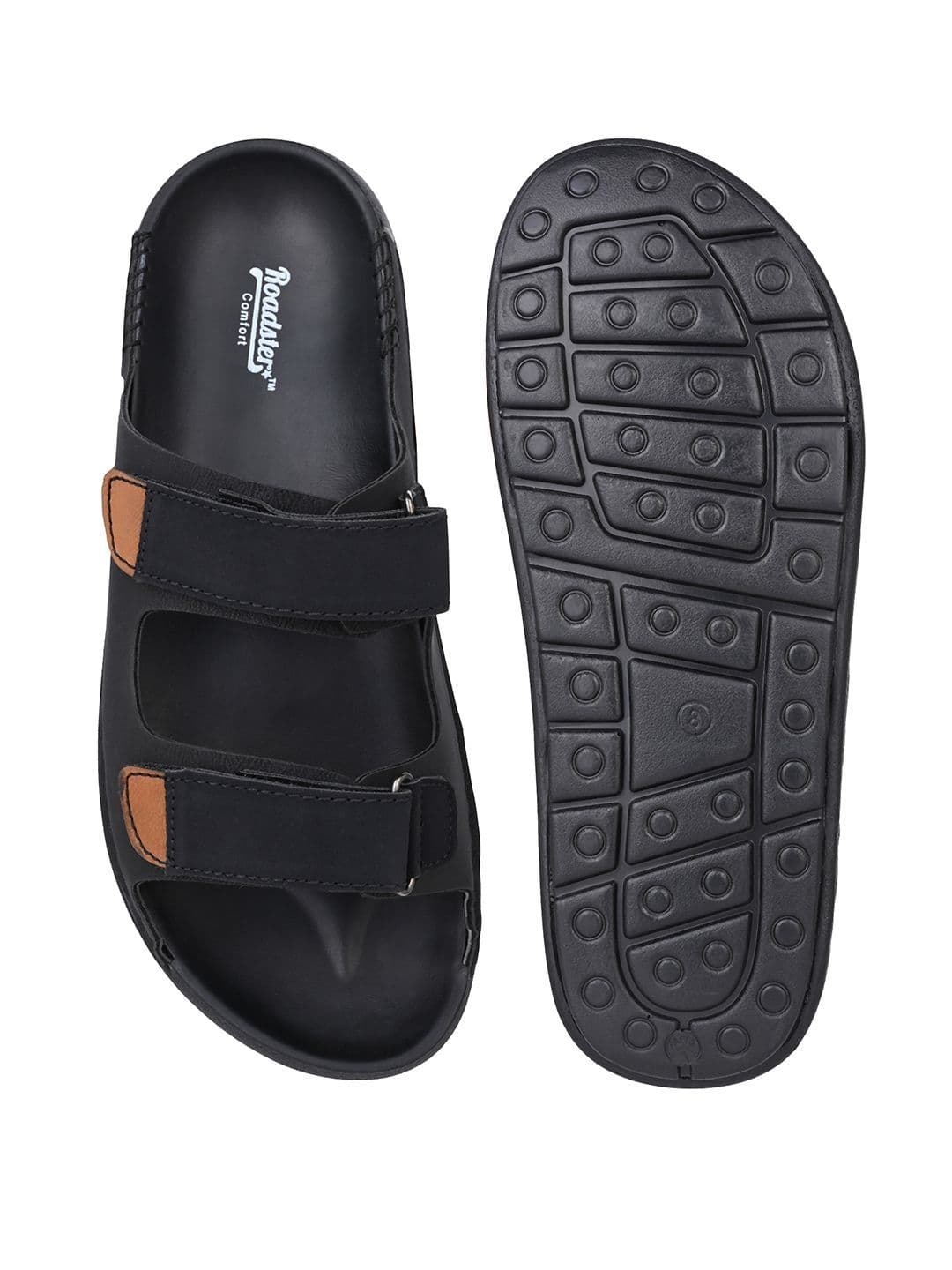 The Roadster Lifestyle Co Men Slip-On Comfort Sandals thumbnail 2