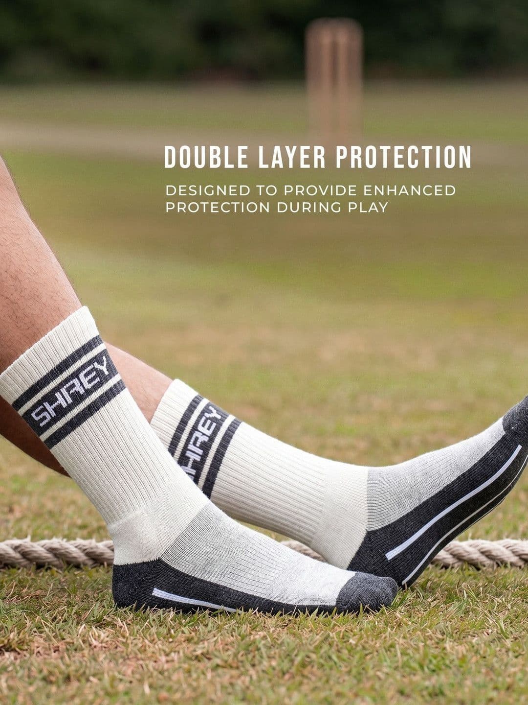 Shrey Unisex Cotton Assorted Calf Length Socks thumbnail 5