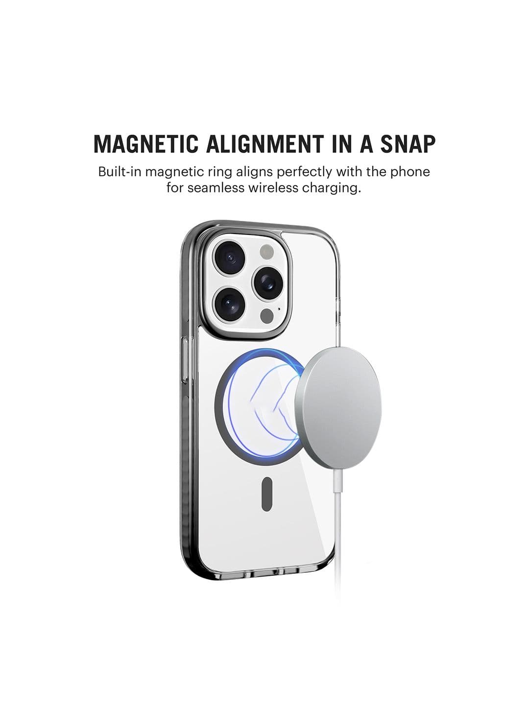 DailyObjects Stride 3.0 Clear MagSafe Phone Case Cover For iPhone 13 Pro thumbnail 2