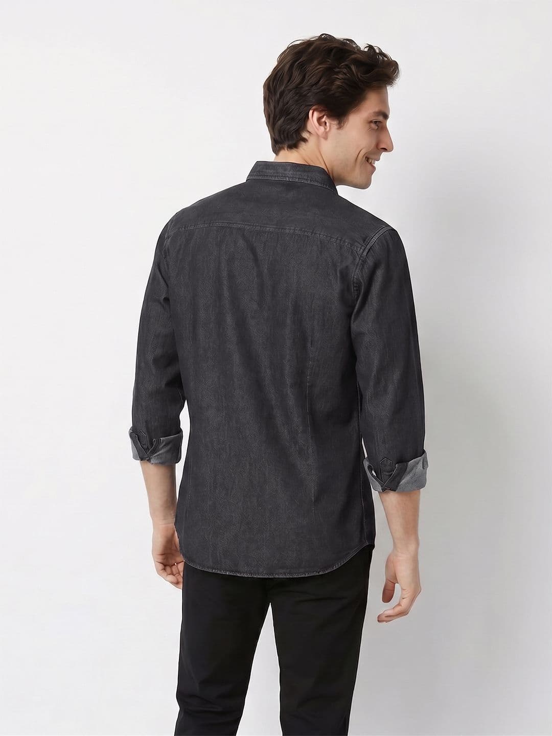 Mast & Harbour Washed Pure Cotton Casual Shirt thumbnail 2
