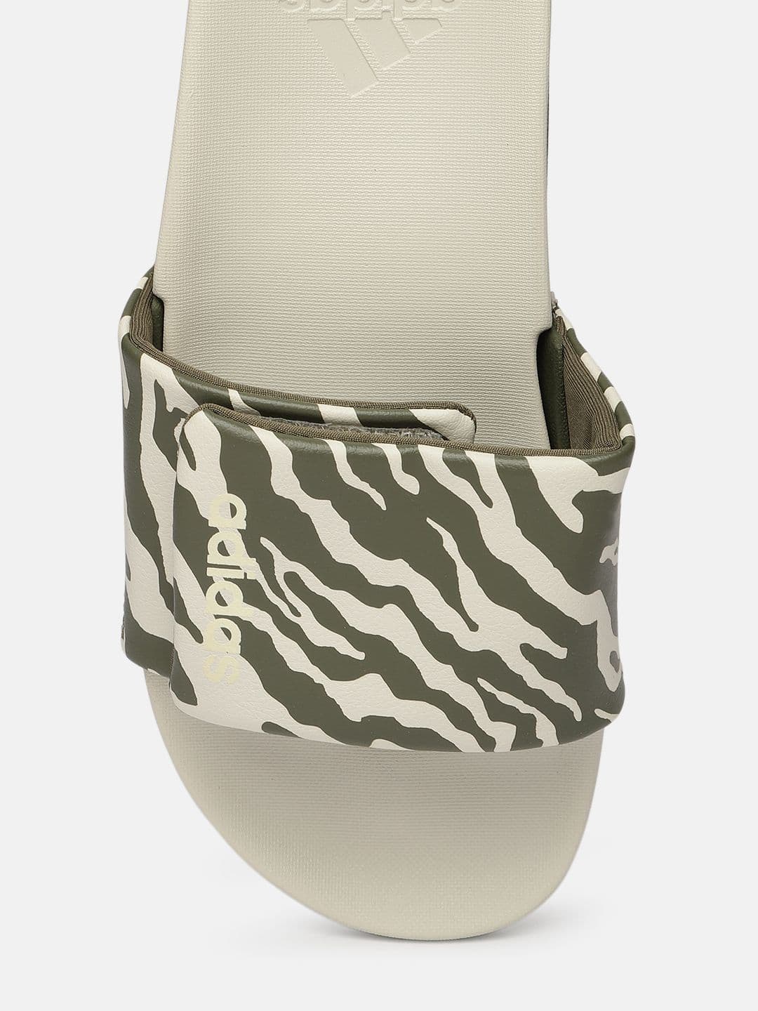 ADIDAS Unisex Ginghham 2.0 Printed Sliders thumbnail 3