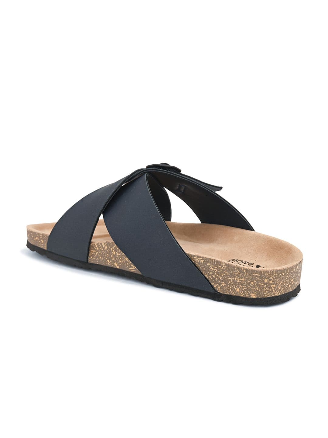 HERE&NOW Men Leather Comfort Sandals thumbnail 4