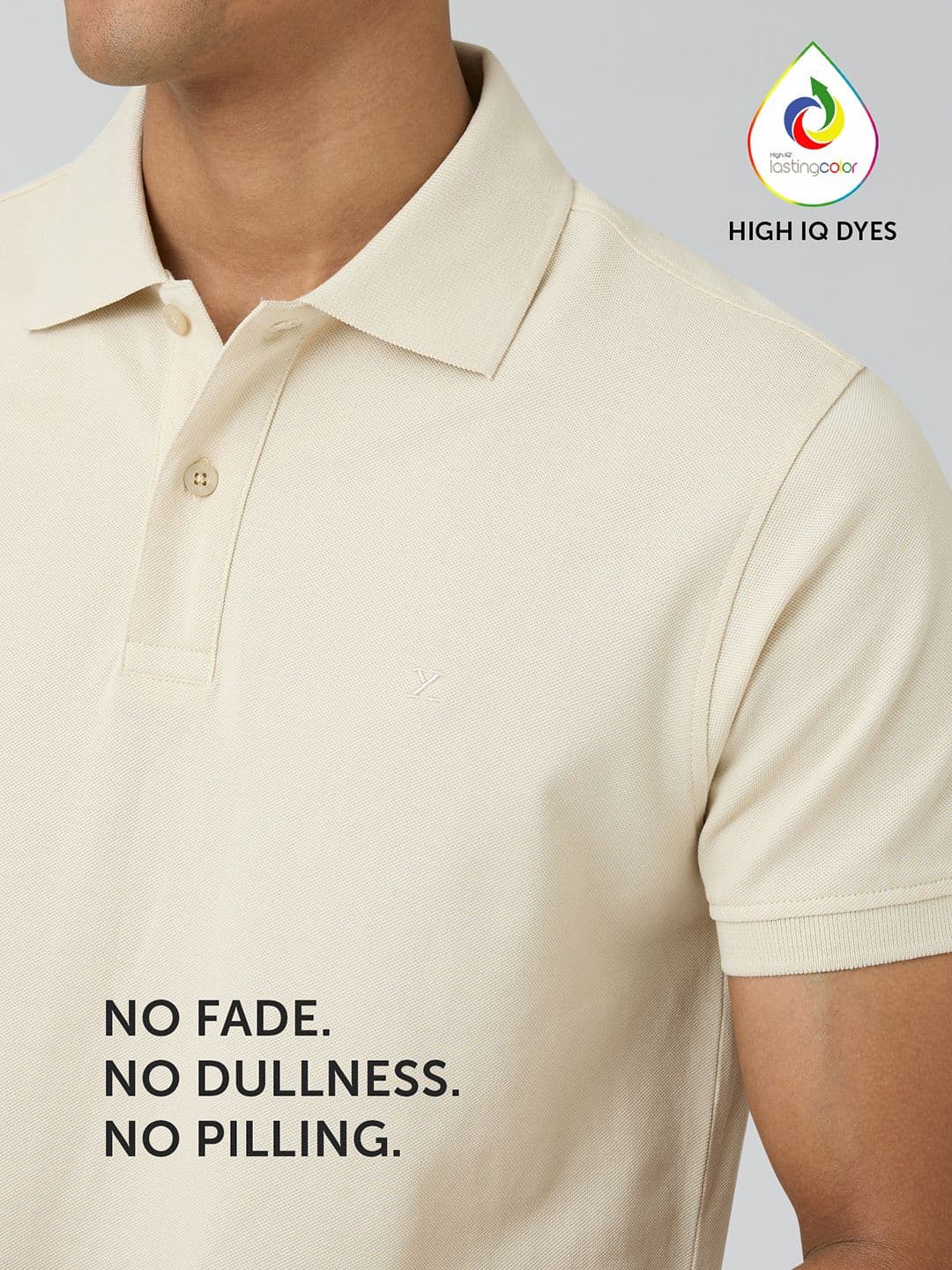 XYXX Polo Collar Pure Cotton T-shirt thumbnail 4