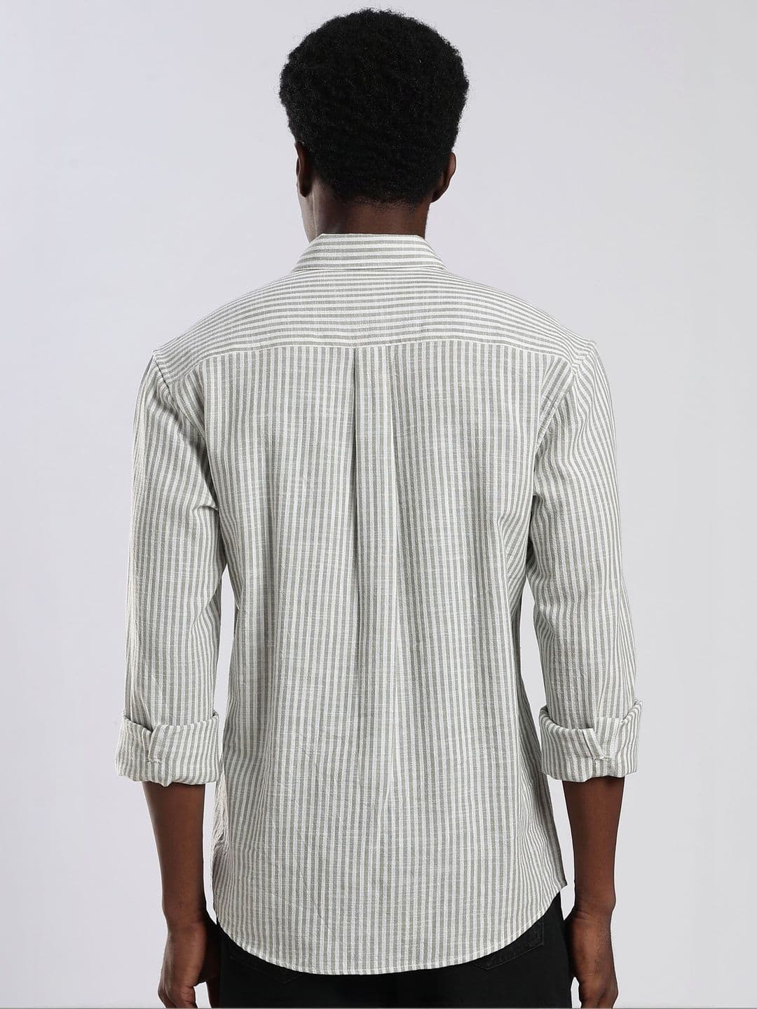 HERE&NOW Men Striped Casual Shirt thumbnail 7