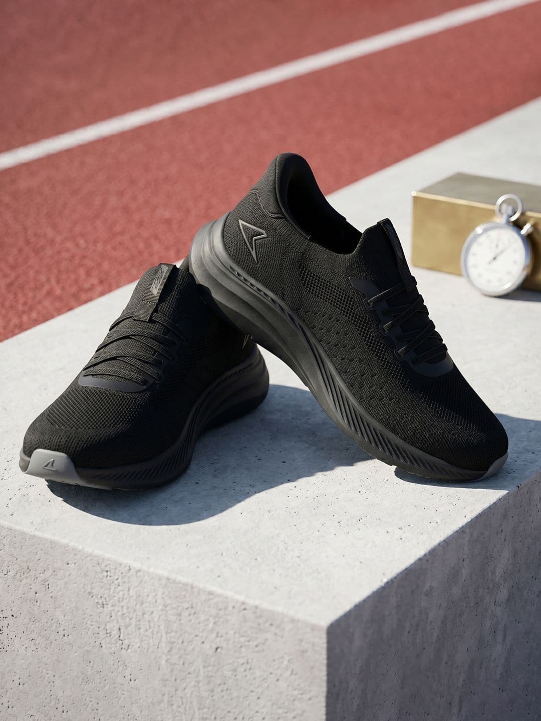 Power Men Textile Running Non-Marking Shoes - view 1