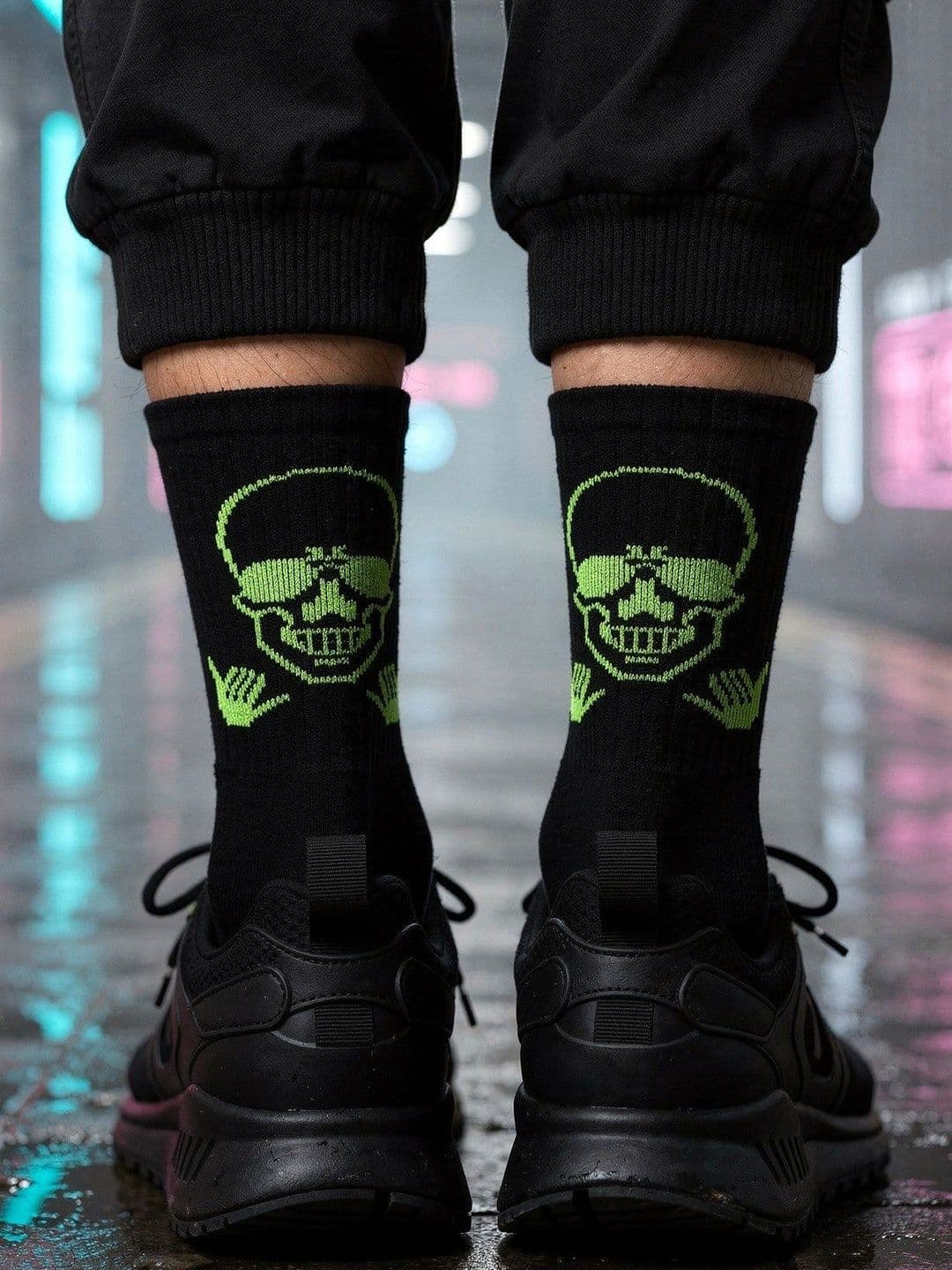 The Sock Street Unisex Cotton Assorted Patterned Above Ankle Socks thumbnail 5