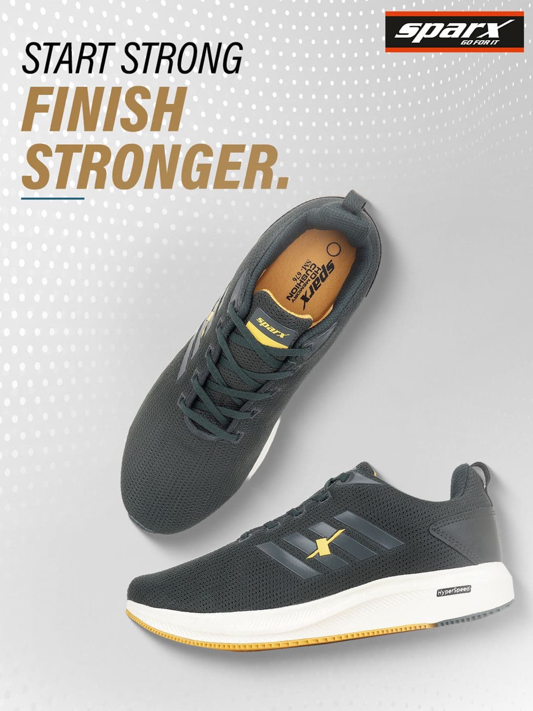 Sparx Men Lace-Up Sports Shoes thumbnail 6
